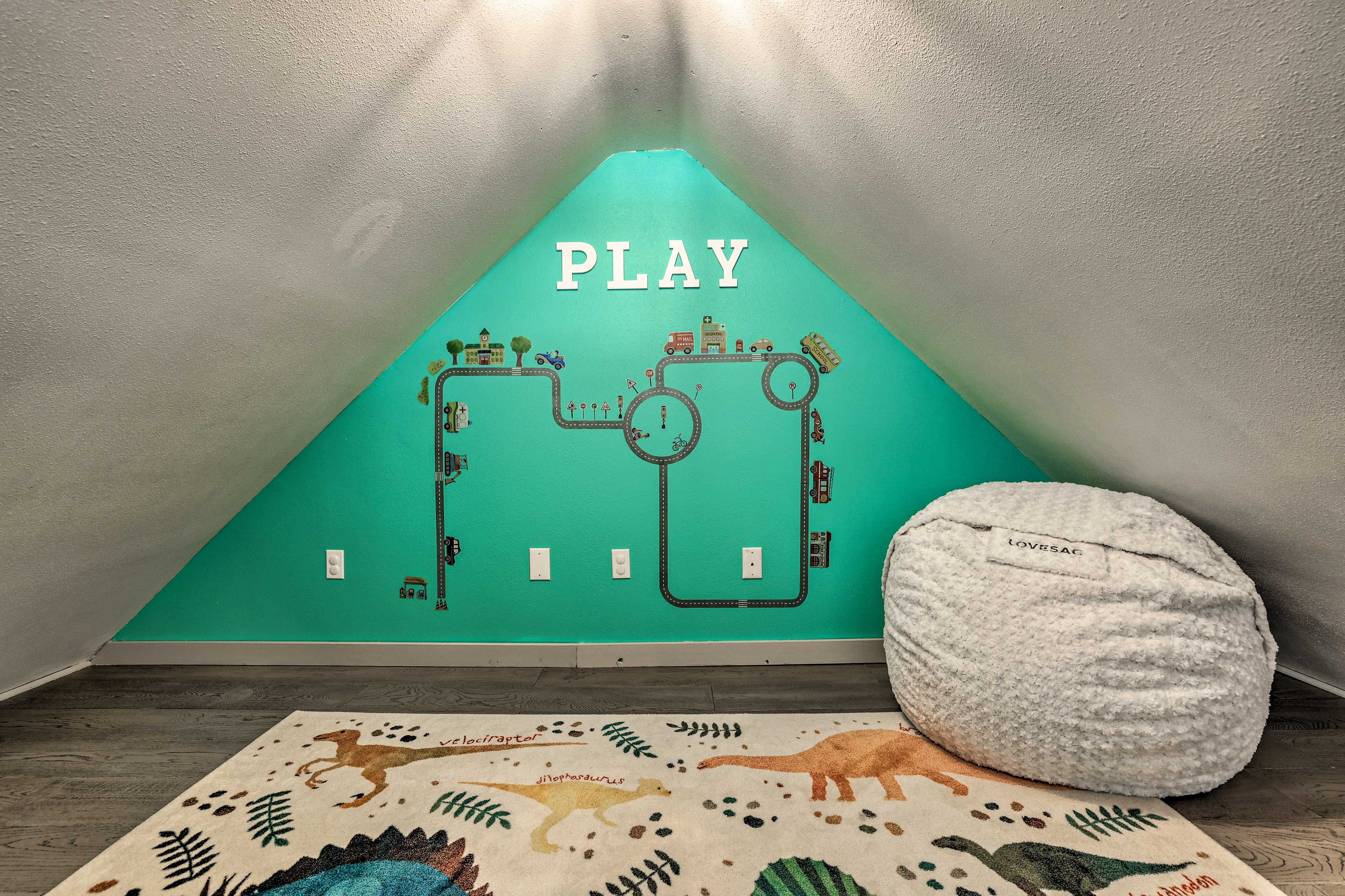 Lofted Playroom