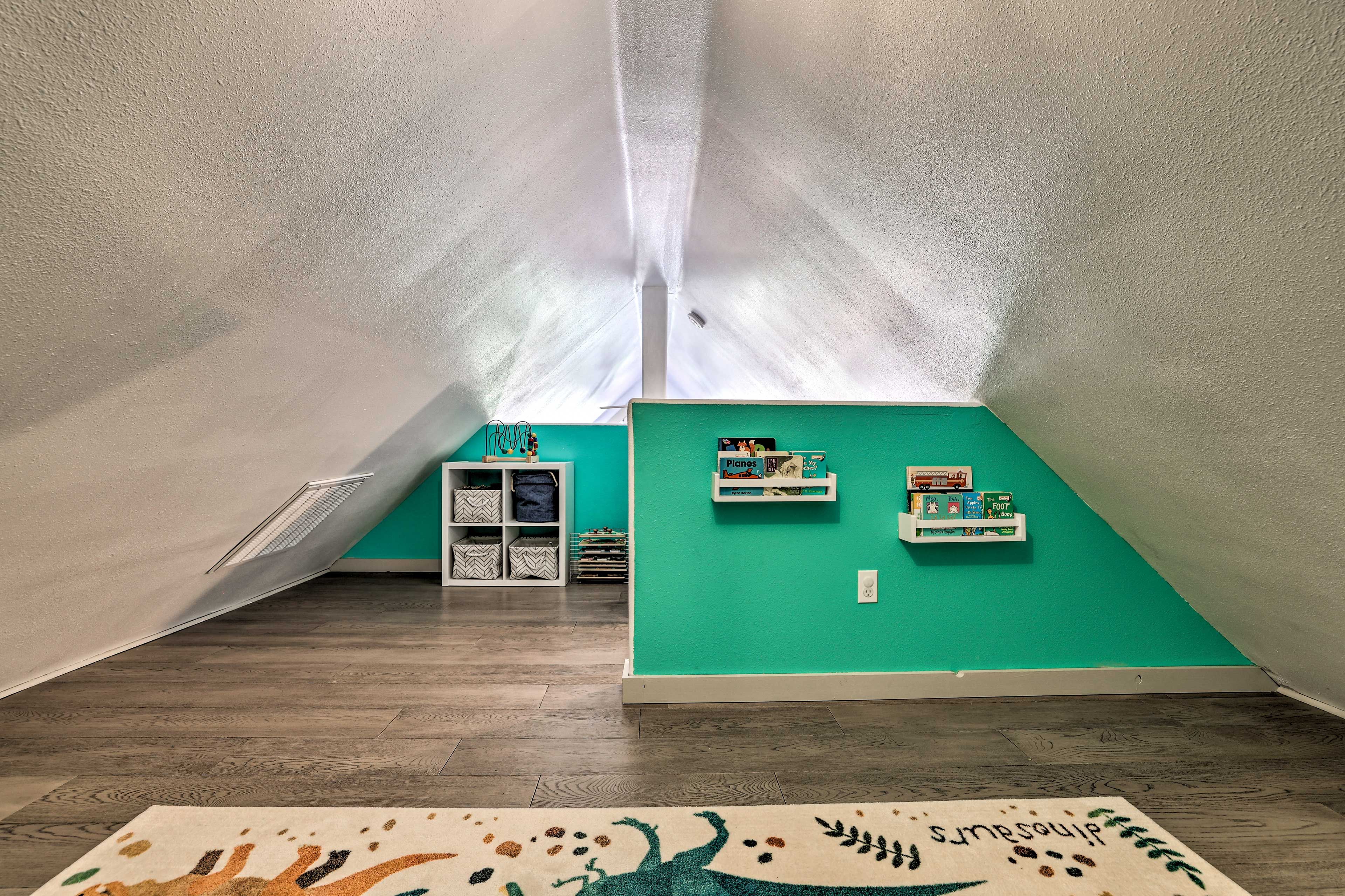 Lofted Playroom