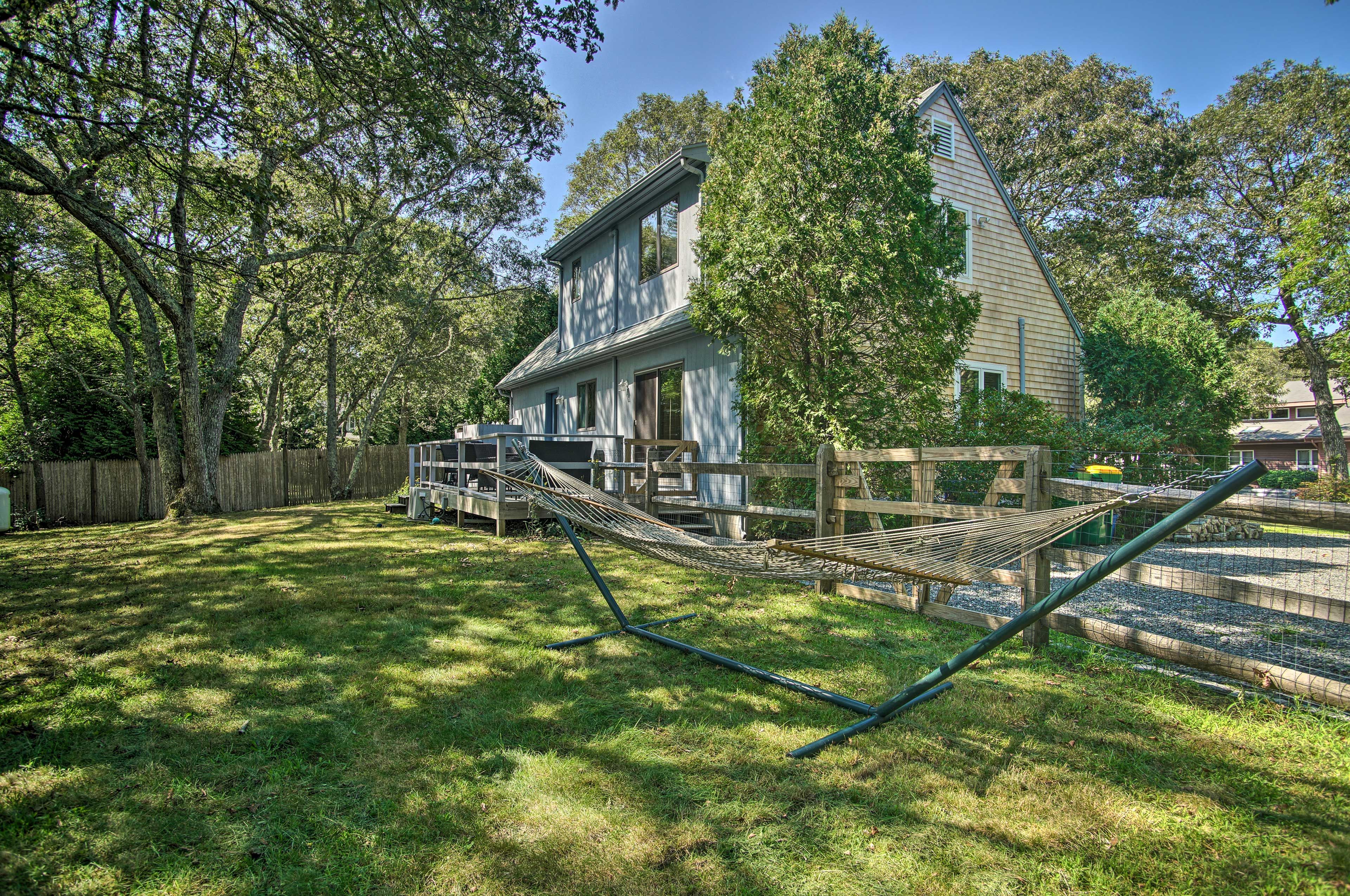 Fenced Yard | Hammock