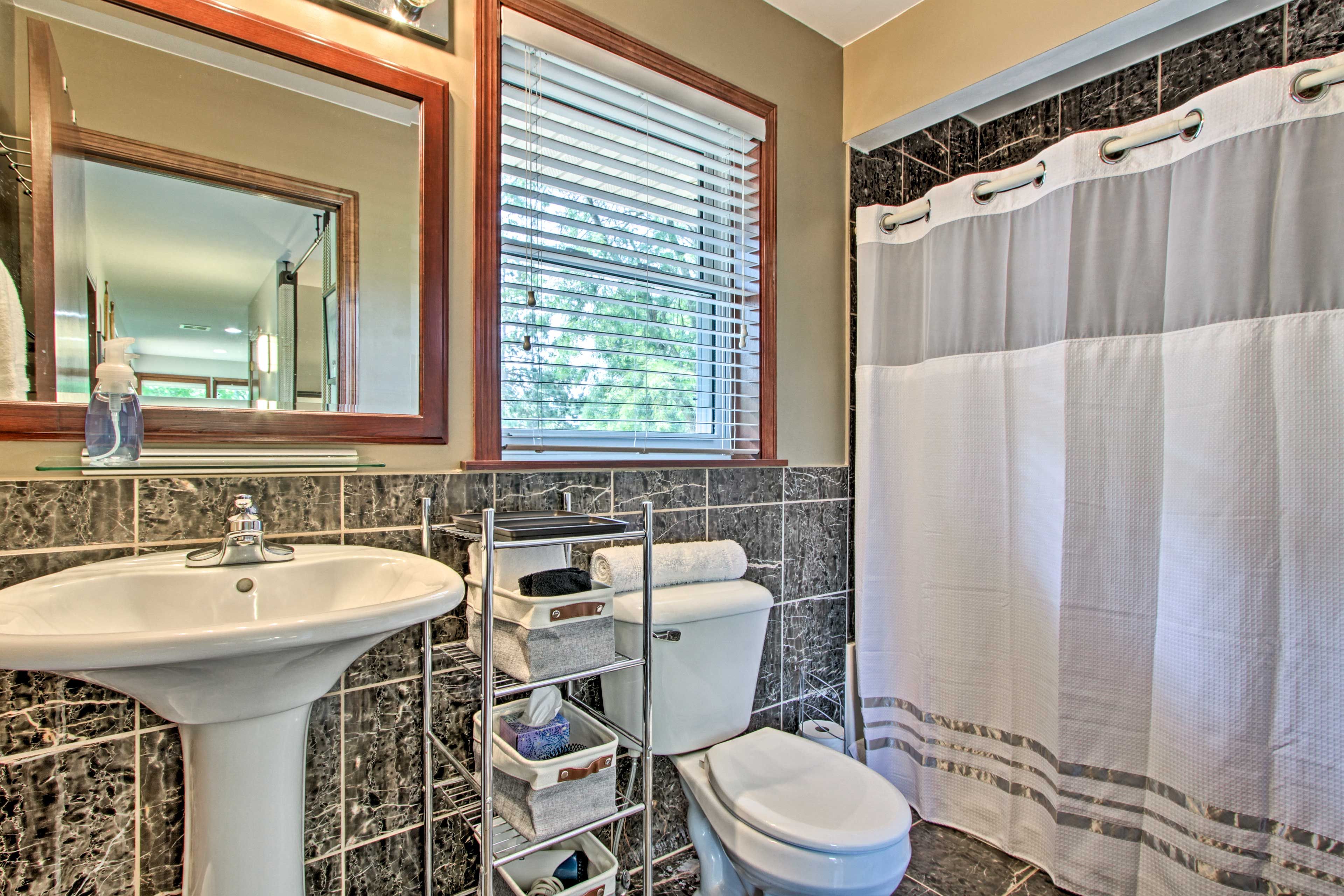 Bathroom | Hair Dryer | Complimentary Toiletries