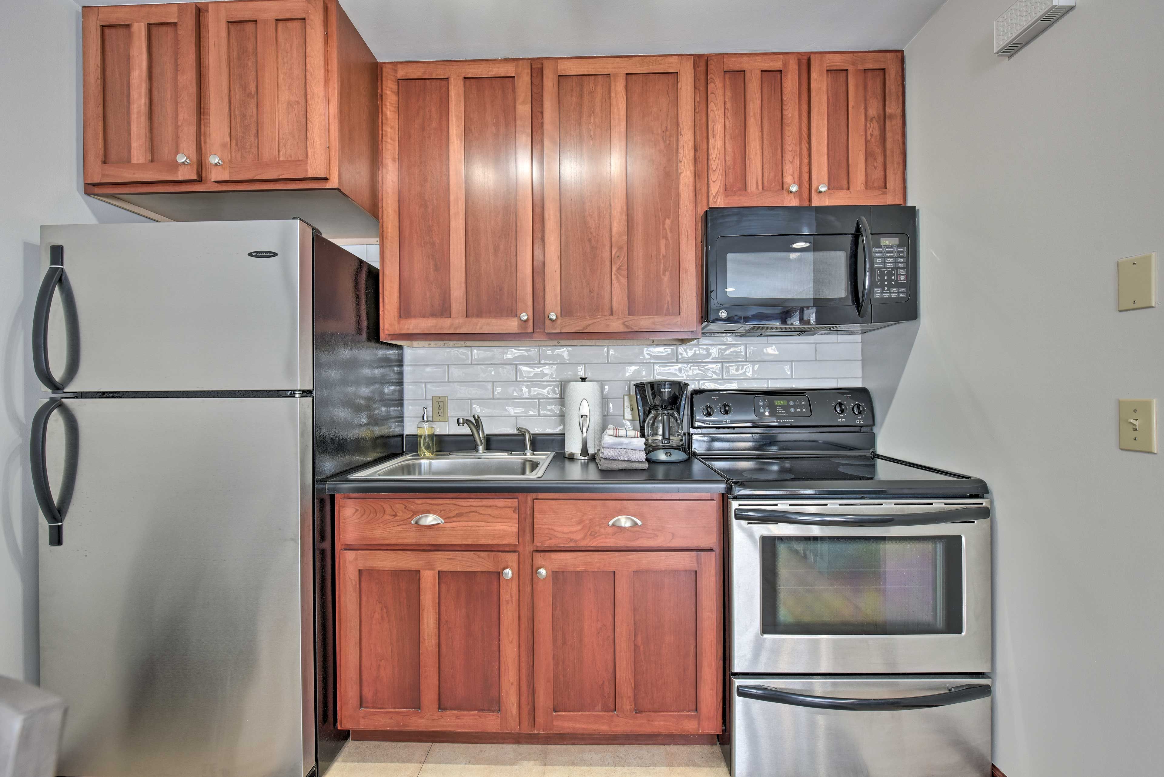 Well-Equipped Kitchen