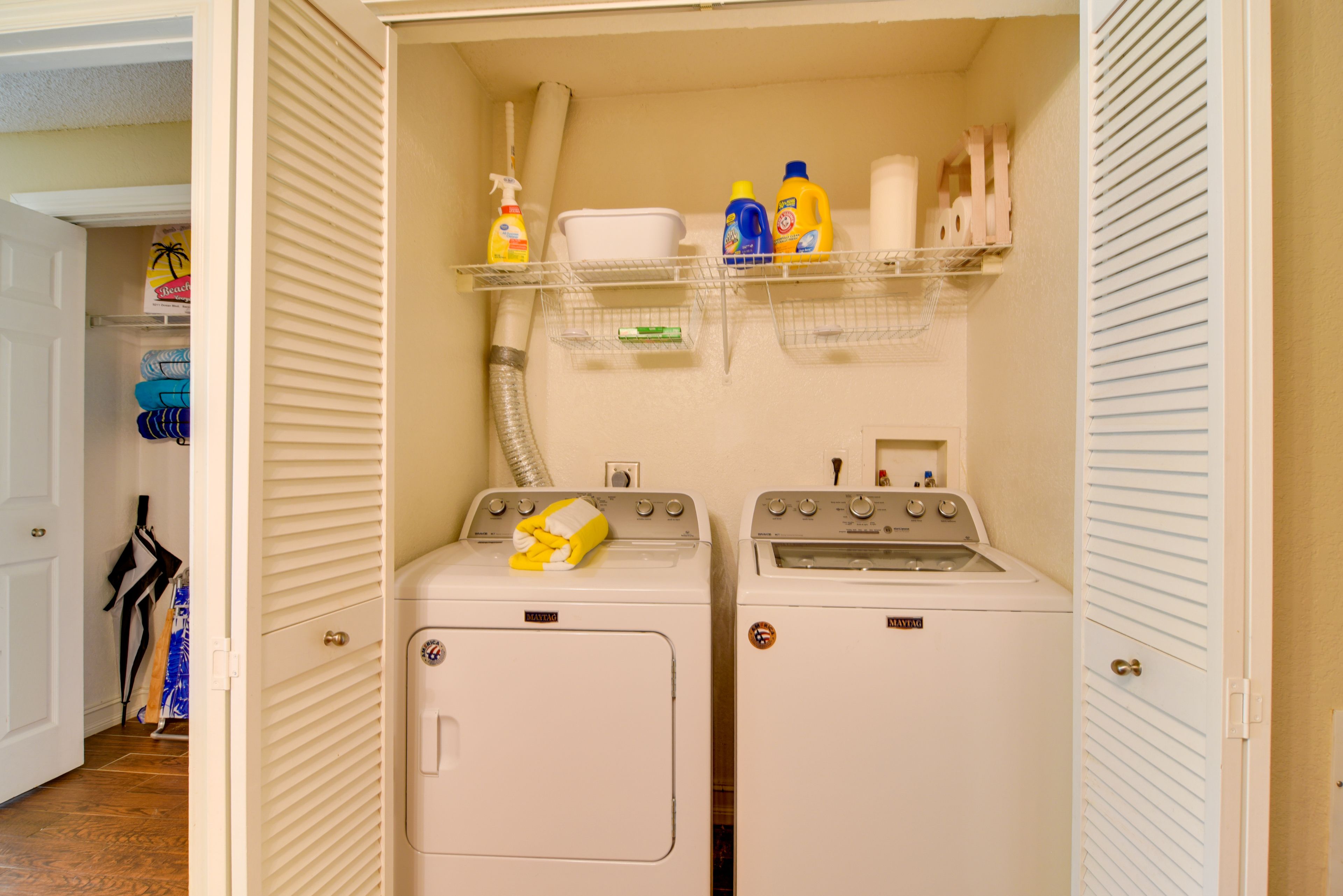 Laundry Closet | Cleaning Essentials