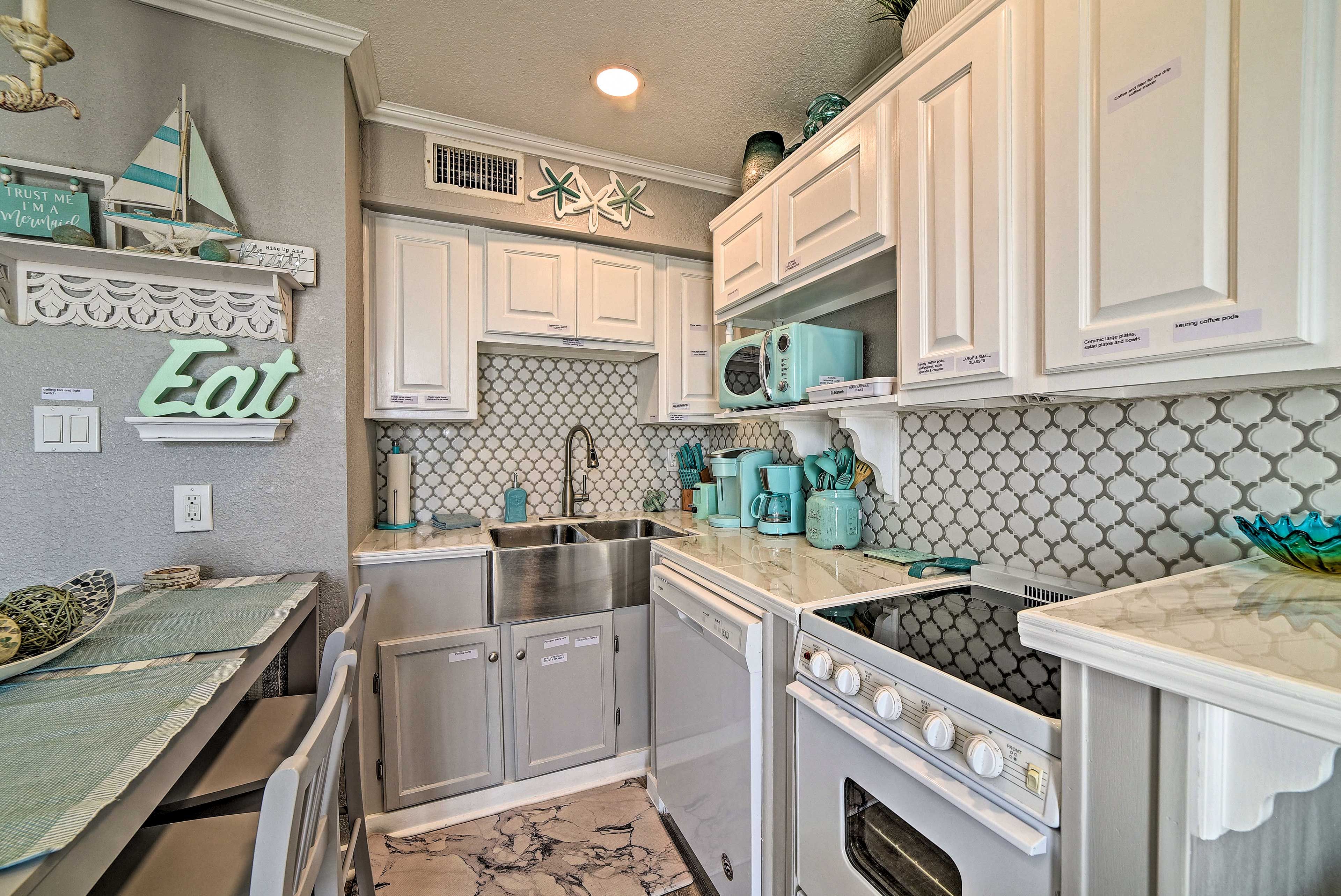 Kitchen | Fully Equipped | Cooking Basics