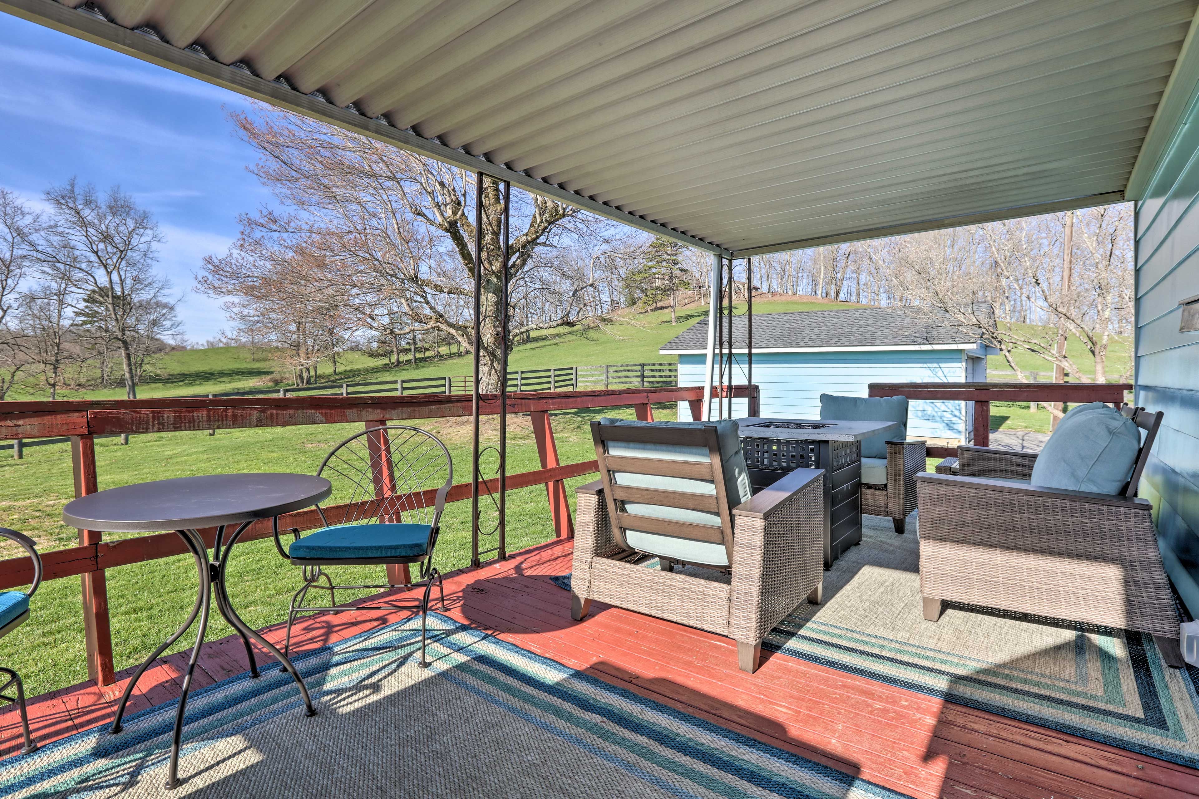 Furnished Deck