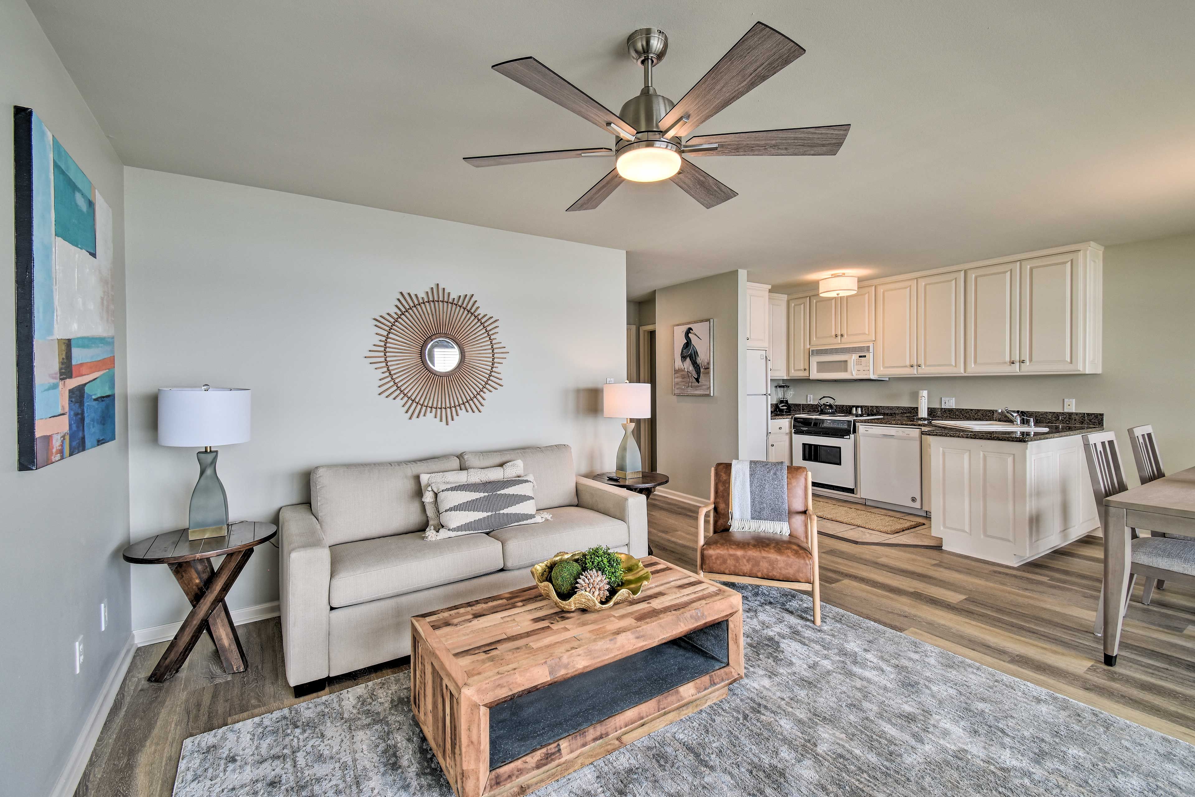 Living Area | Single-Story Home