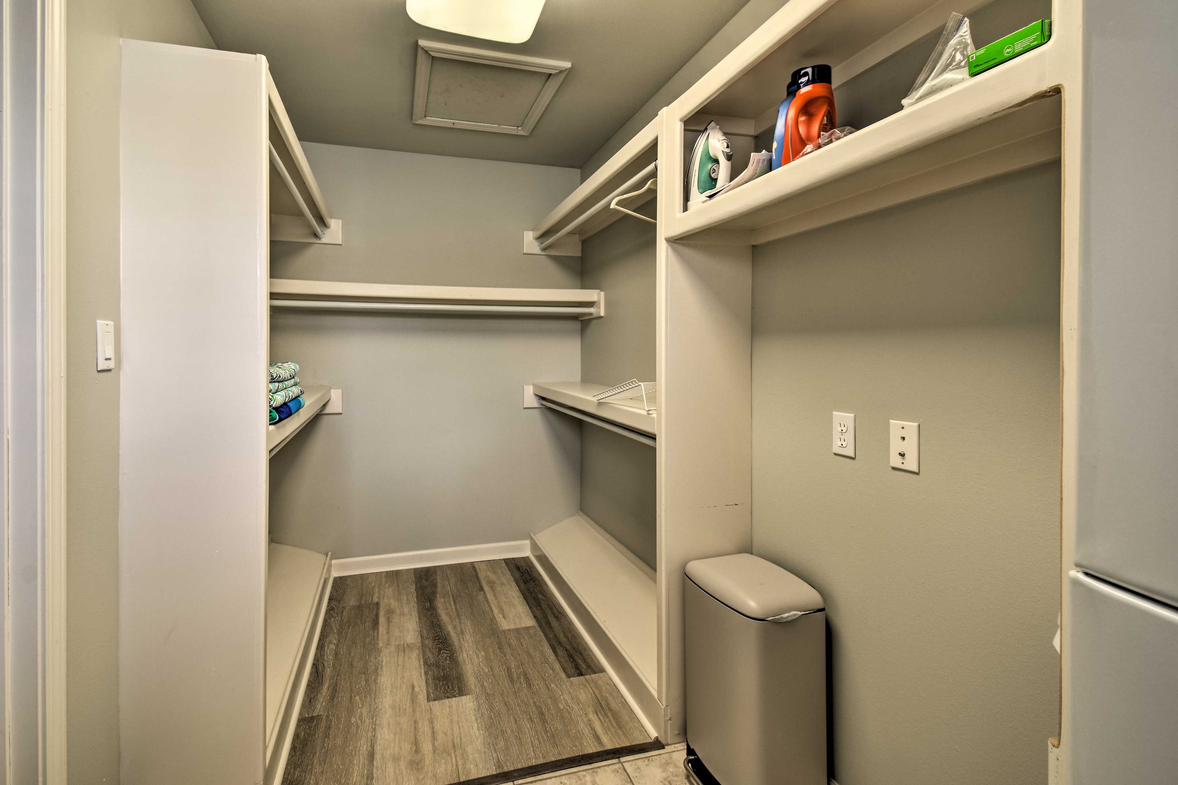 Walk-in Pantry & Linen Closet