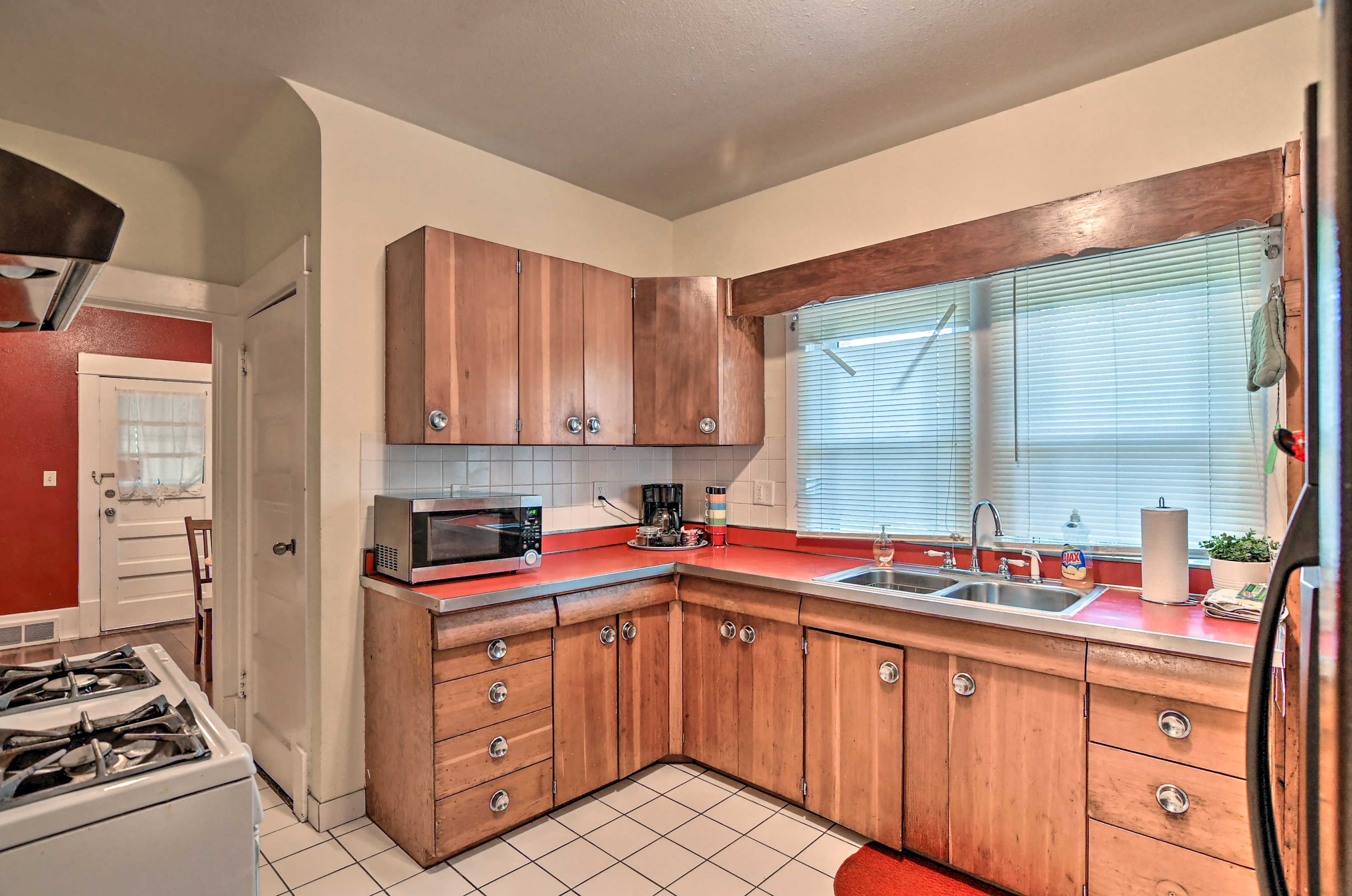 Well-Equipped Kitchen