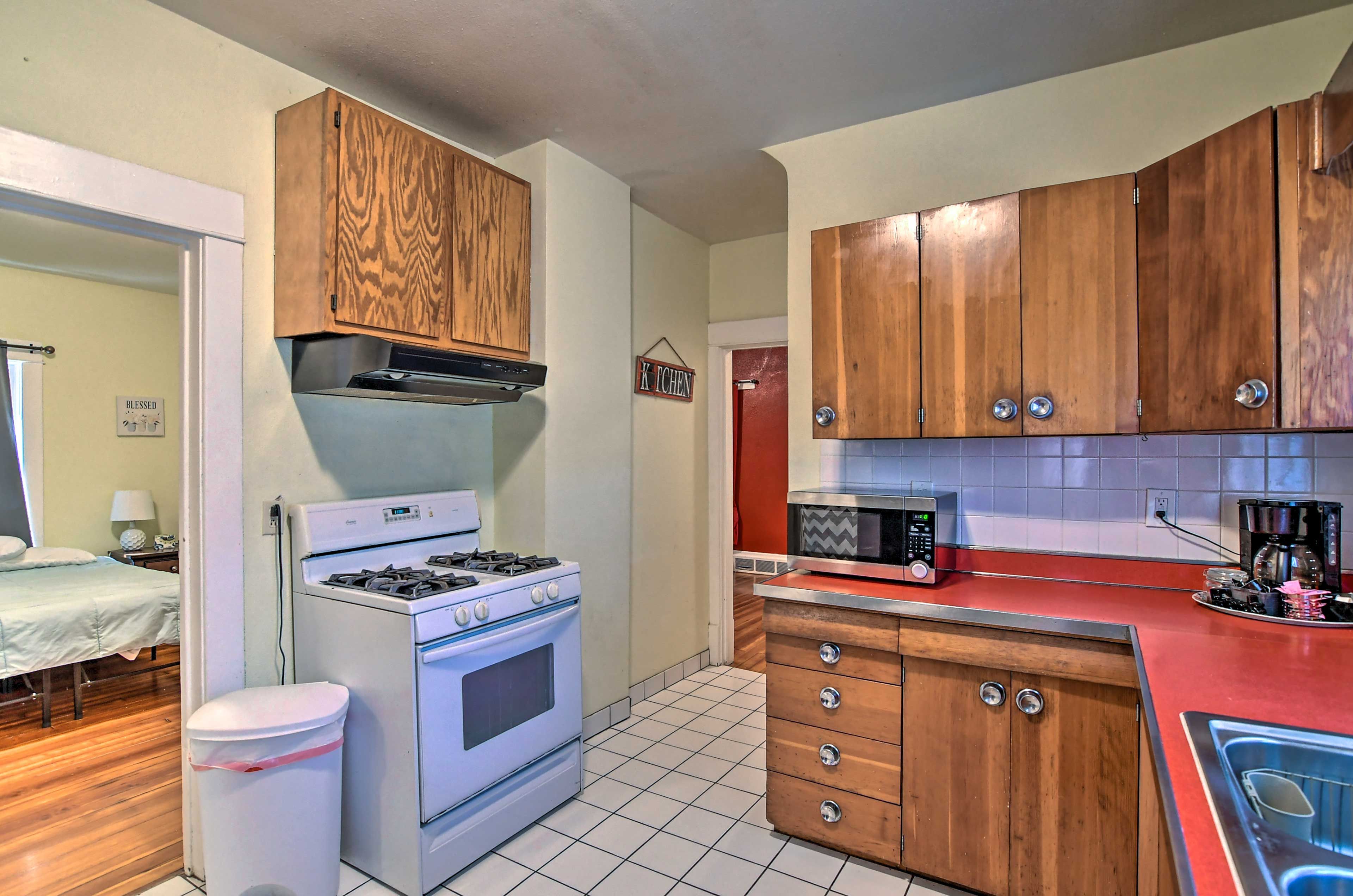 Well-Equipped Kitchen