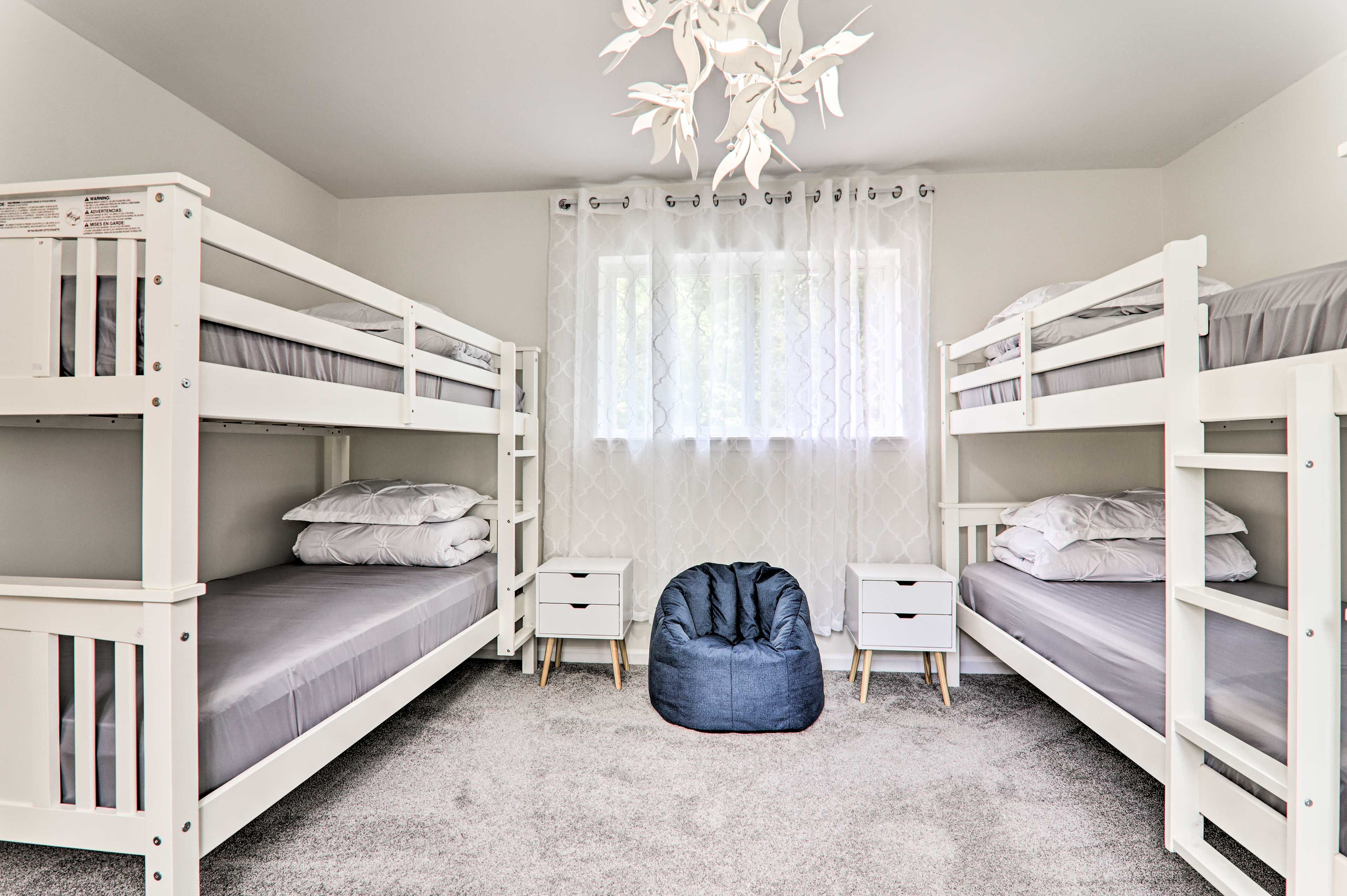 Bedroom 4 | 2nd Floor | 2 Twin Bunk Beds