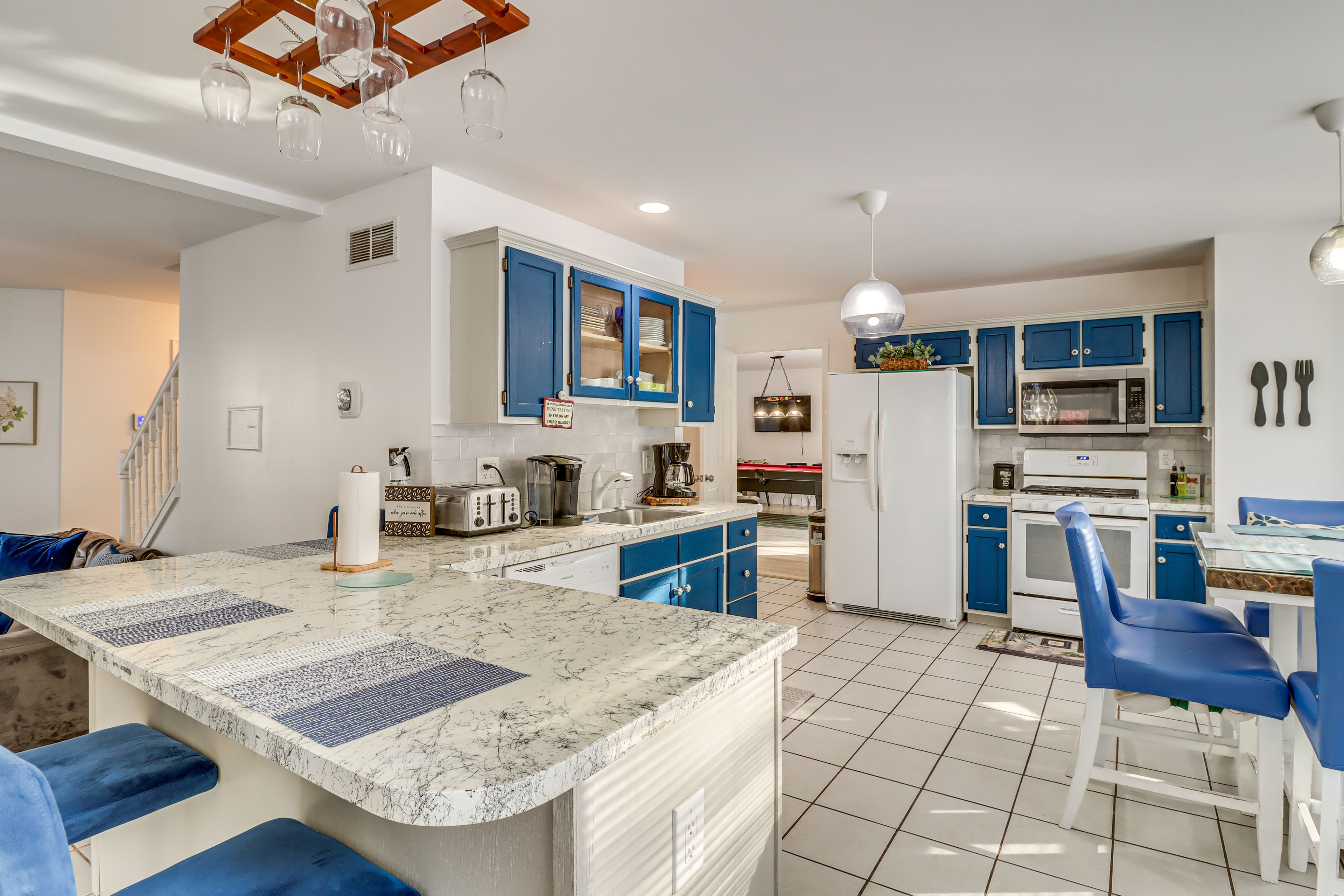 Kitchen | 1st Floor | Keurig & Drip Coffee Makers | Toaster | Cooking Basics