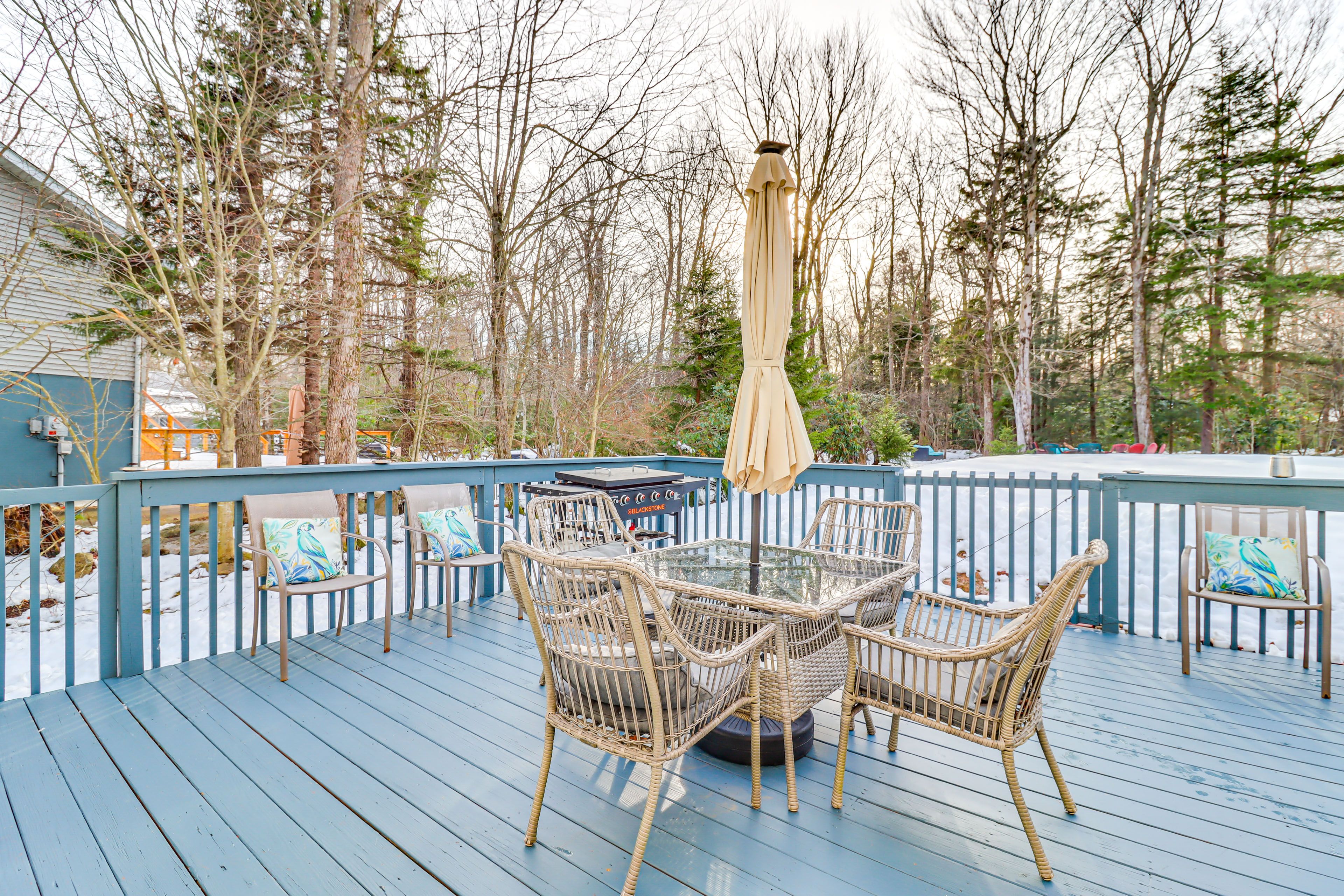 Outdoor Dining Area | Gas Grill