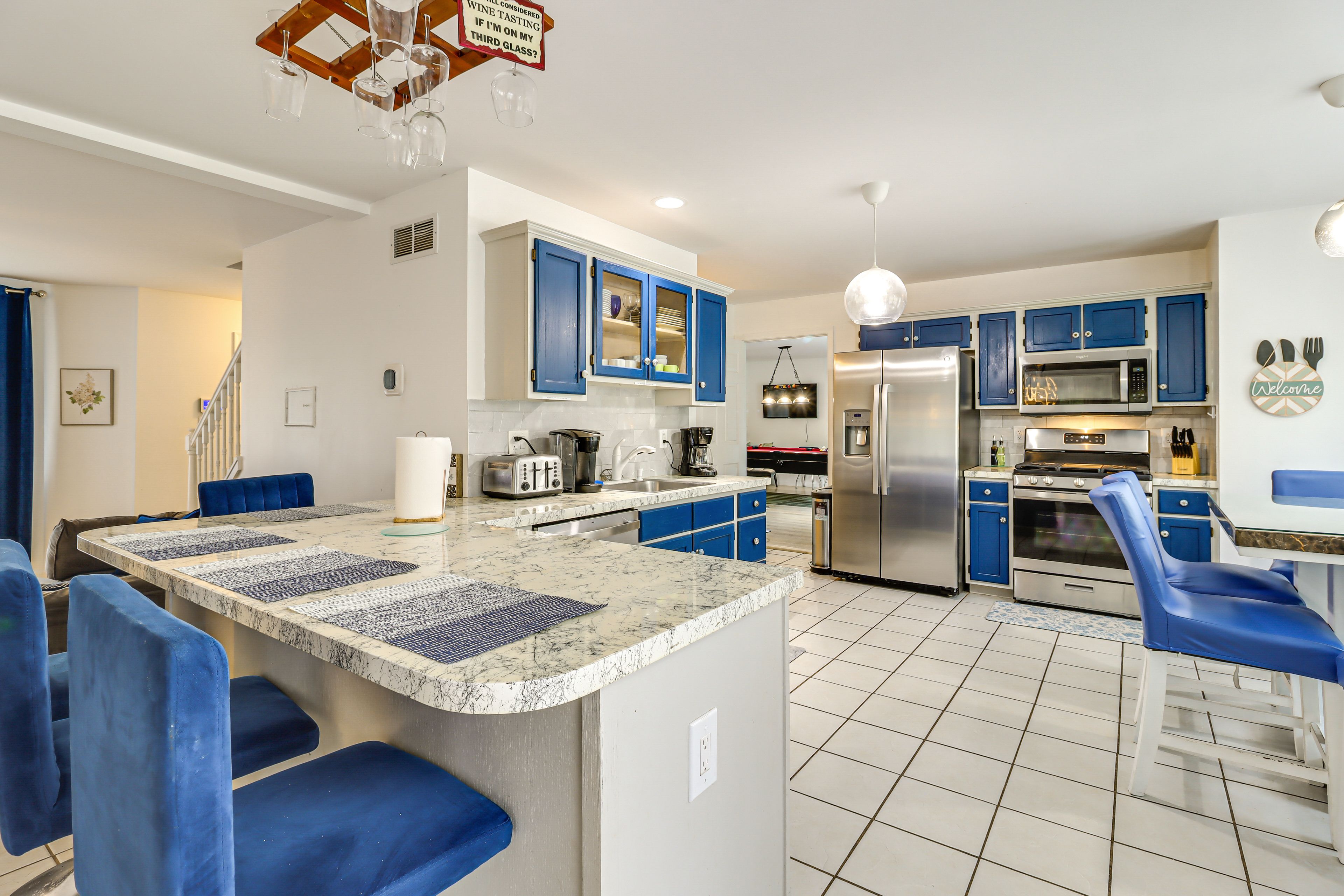 Kitchen | 1st Floor | Keurig & Drip Coffee Makers | Toaster | Cooking Basics