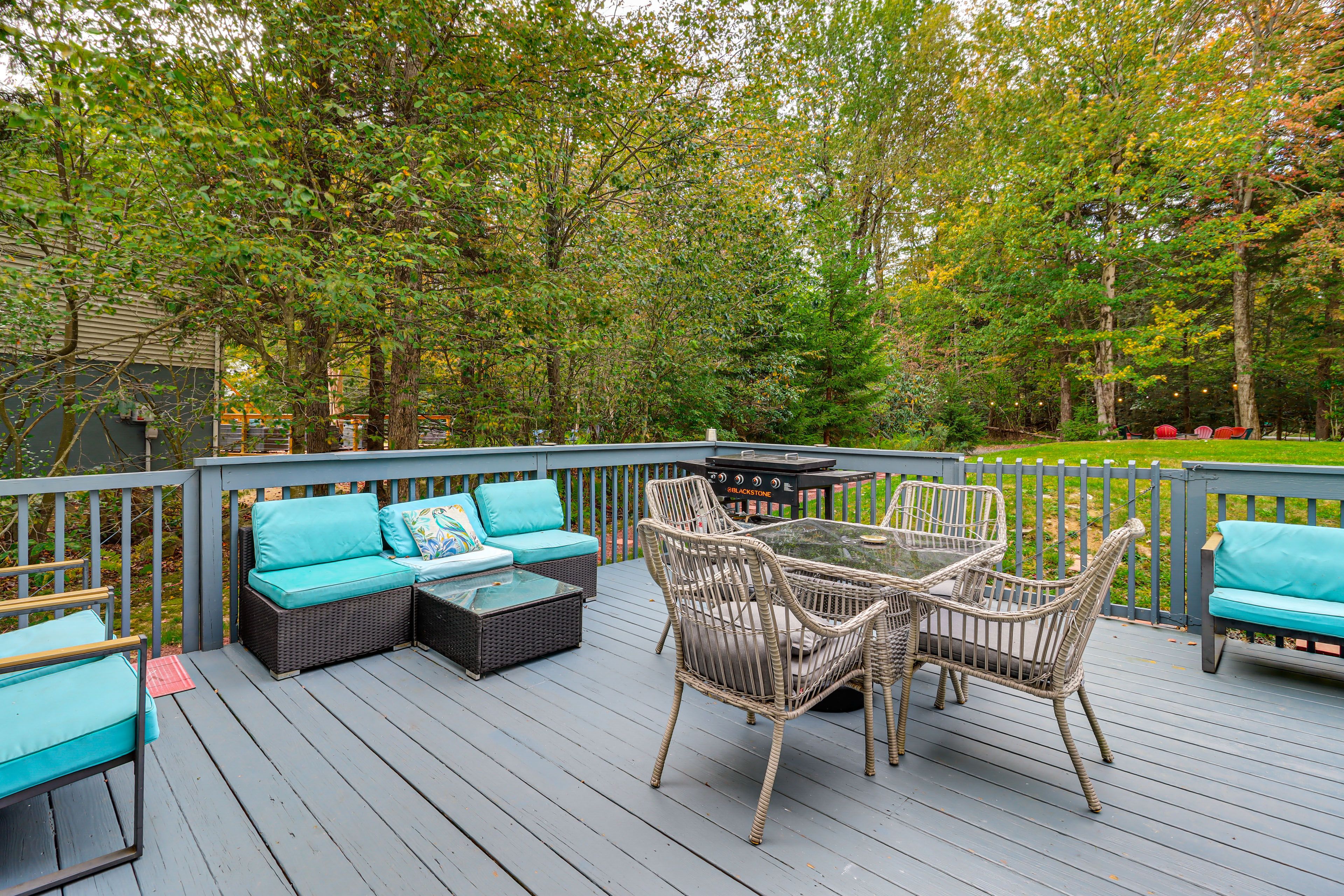 Deck | Hot Tub | Outdoor Dining Area | Gas Grill