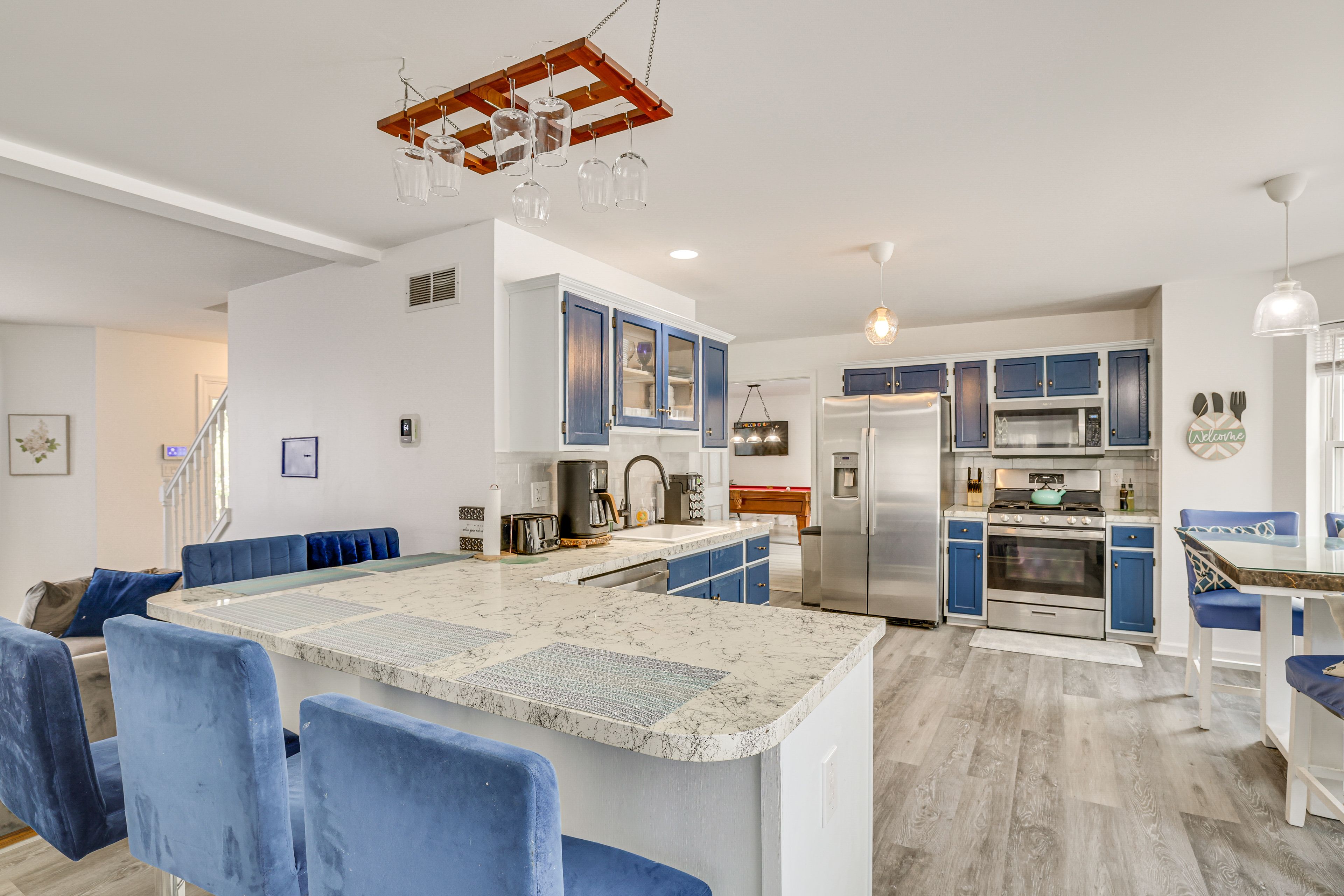 Kitchen | 1st Floor | Keurig & Drip Coffee Makers | Toaster | Cooking Basics