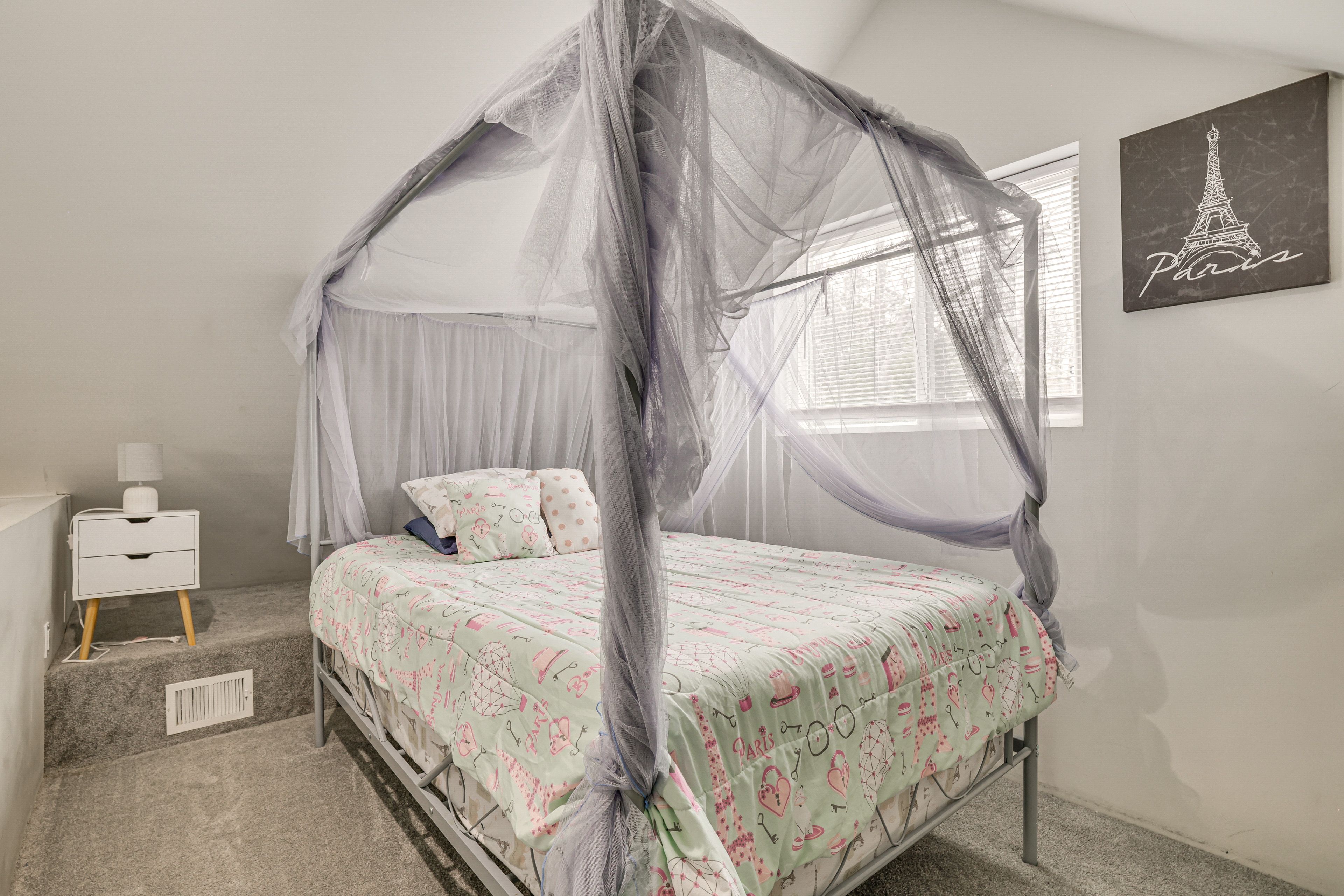 Bedroom 5 (Loft) | 3rd Floor | 2 Full Beds