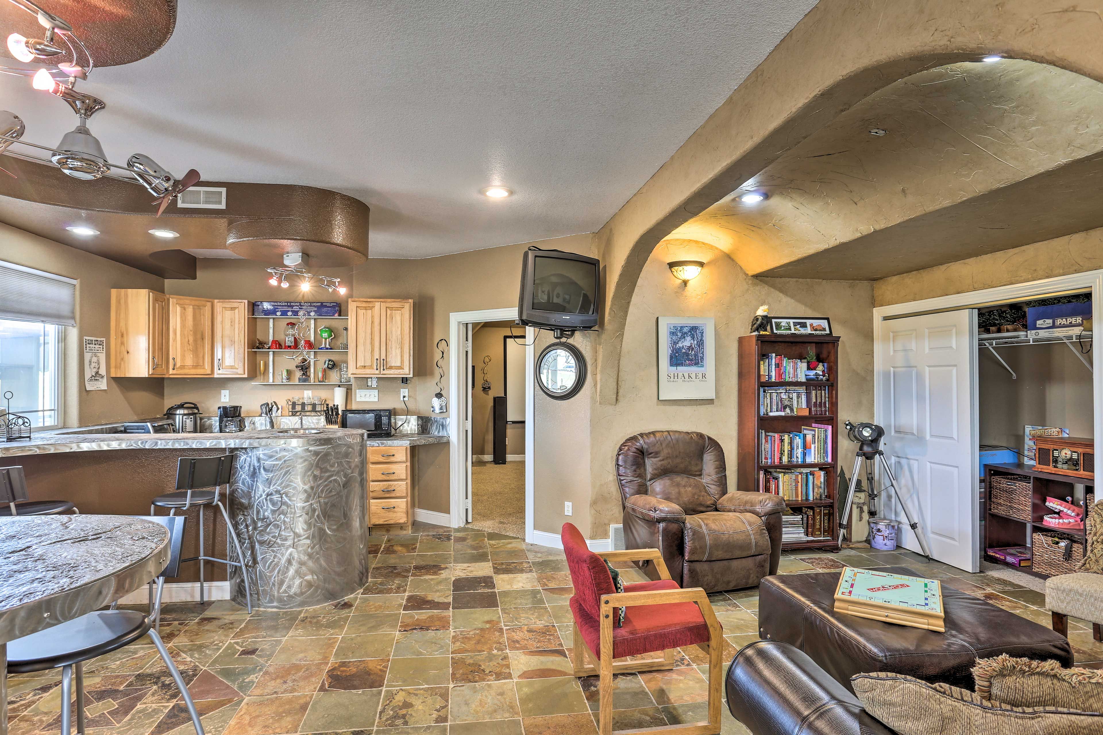 Main Living Space | Well-Equipped Kitchen