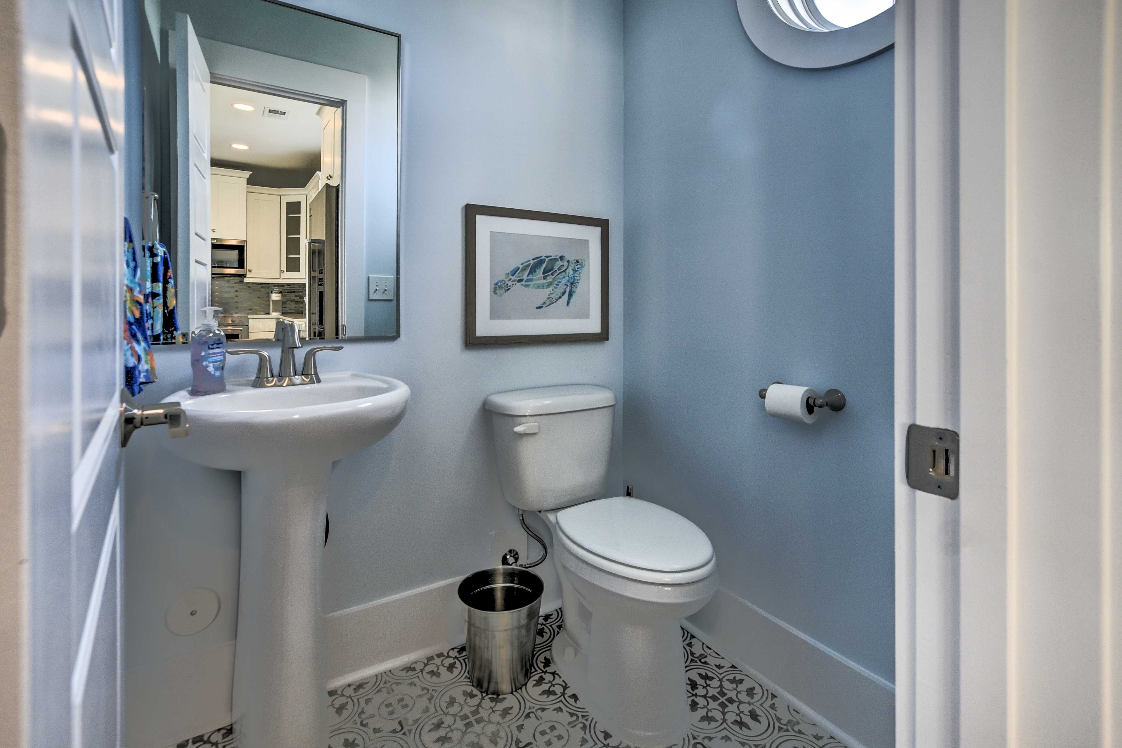 Half Bathroom | Upper Level