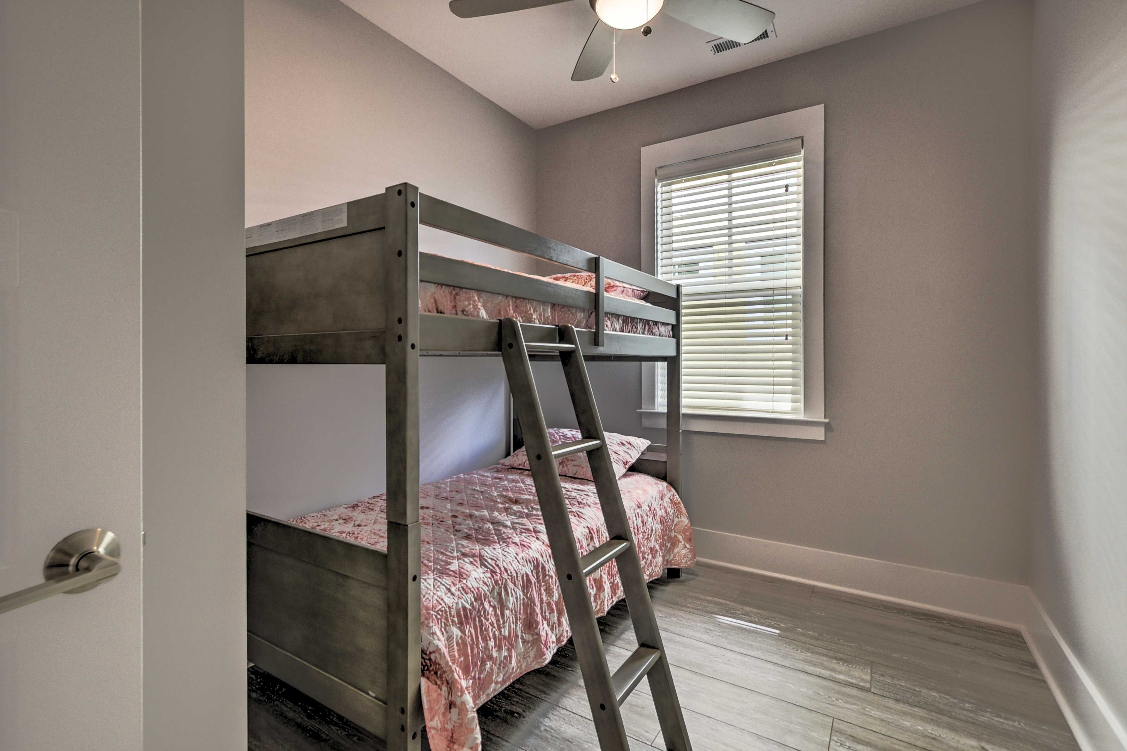 Bedroom 4 | Lower Level | Twin Bunk Bed