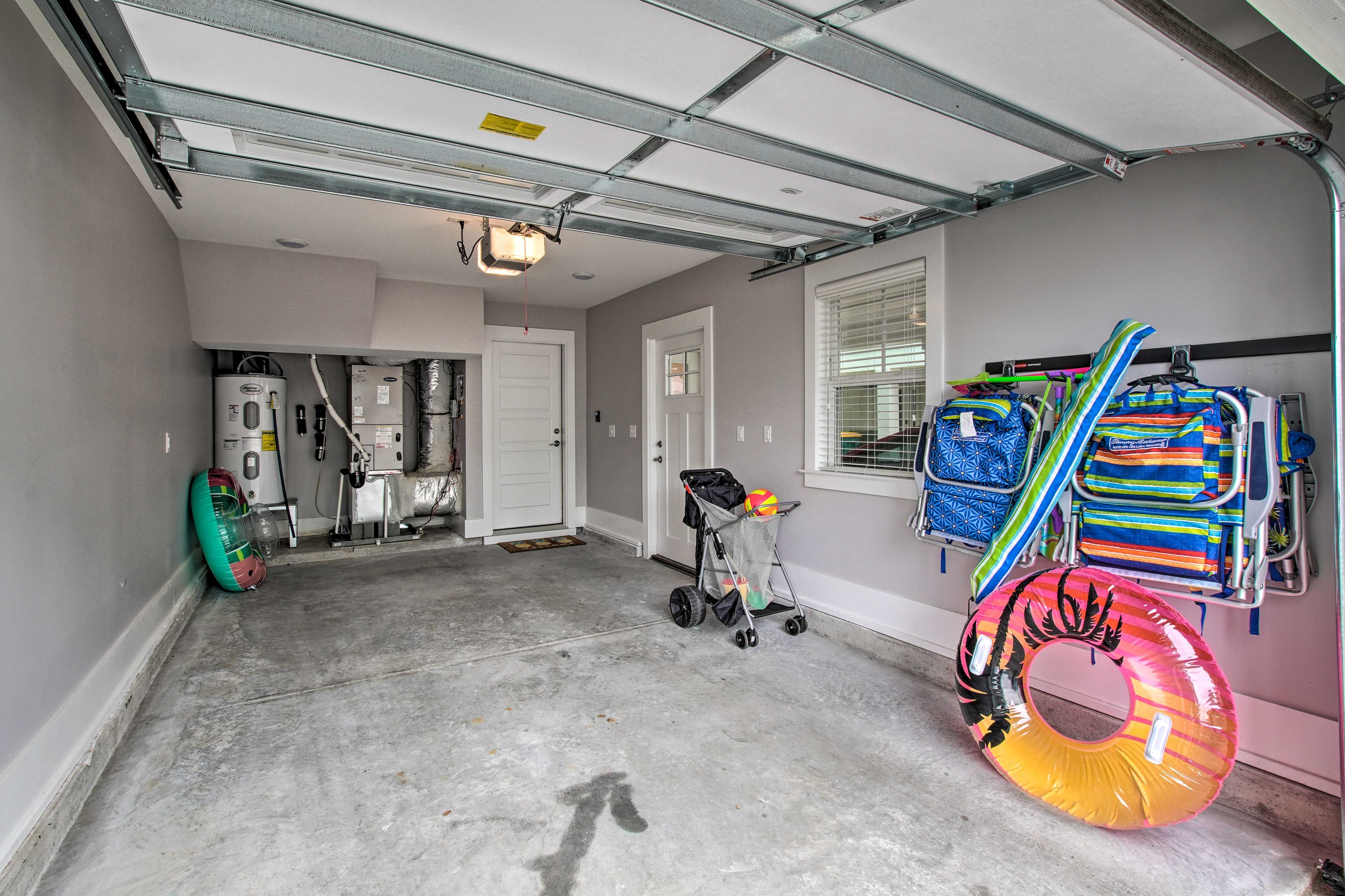 Garage | Beach Gear Provided