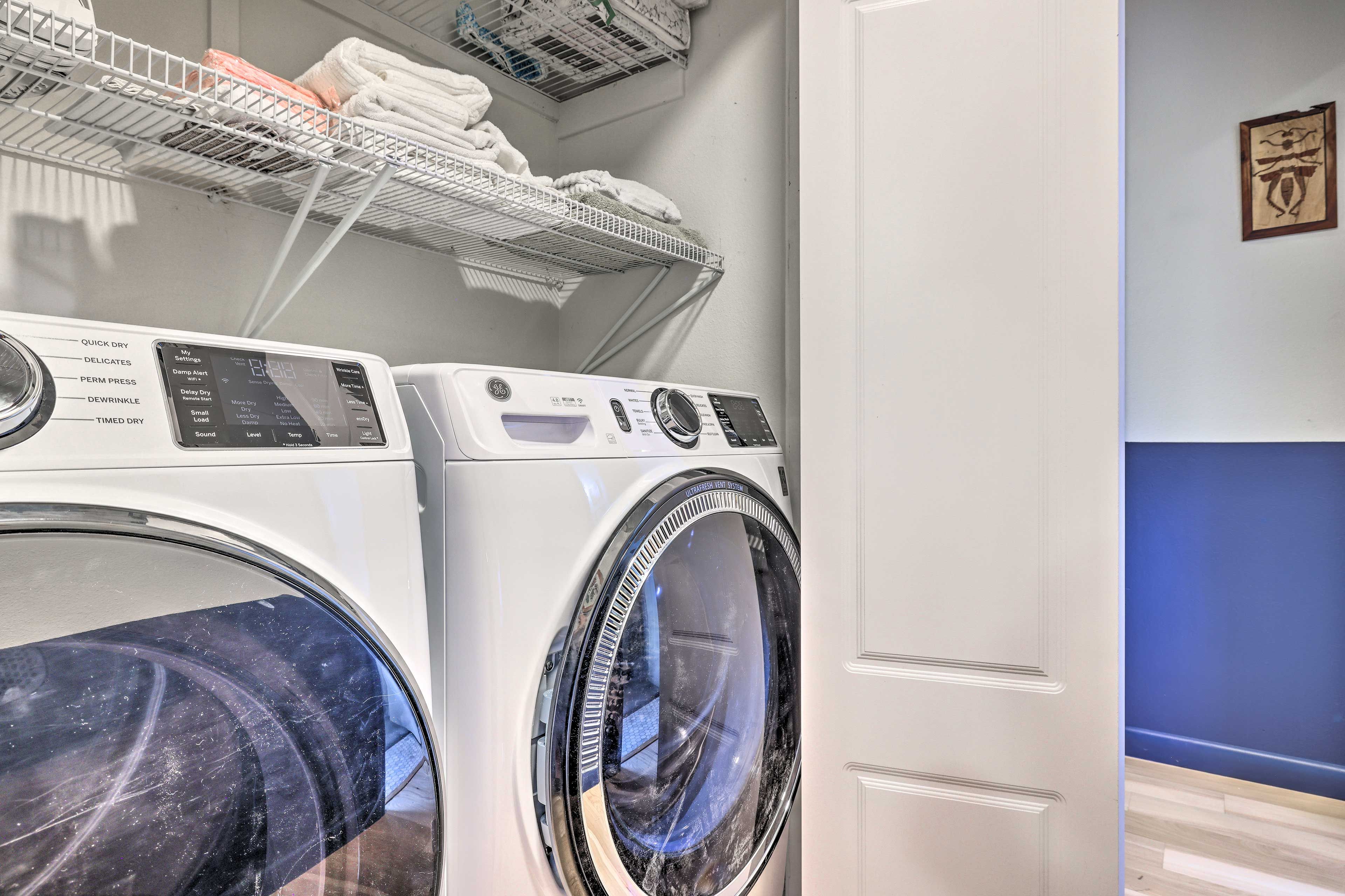 Laundry Room | Laundry Detergent Provided | Iron/Ironing Board