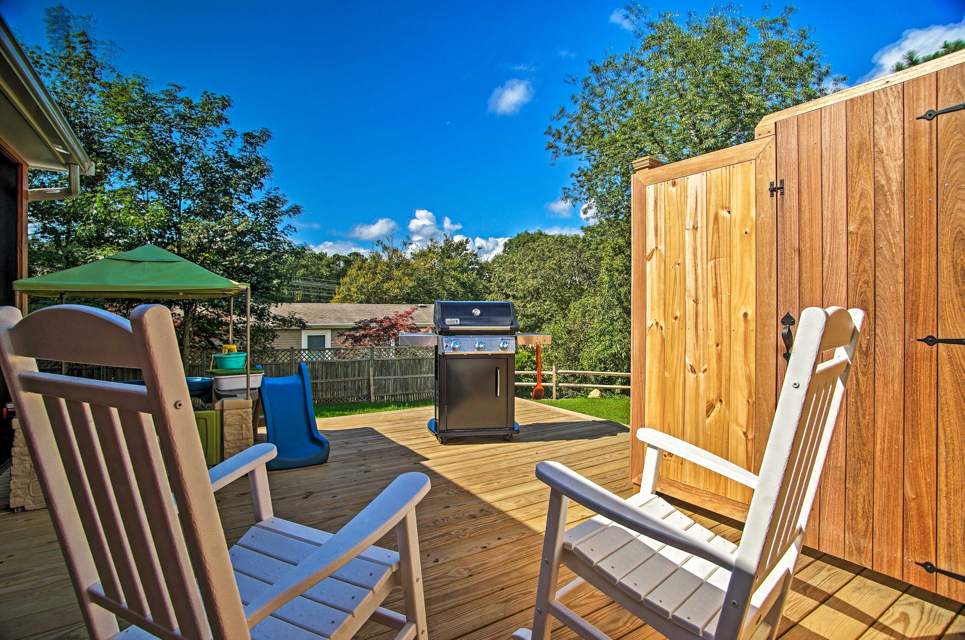 Deck | Gas Grill | Newly Constructed