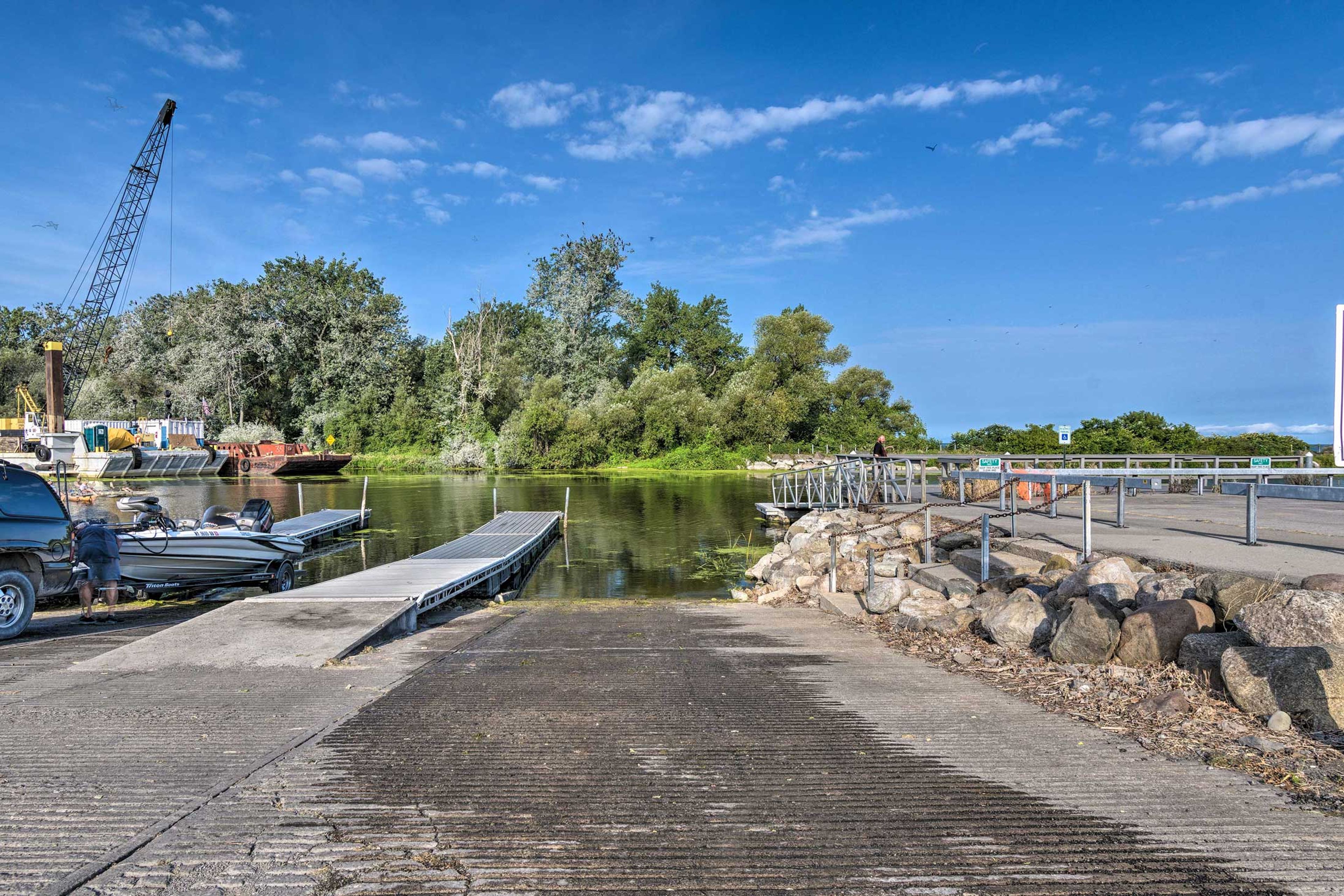 Shared Boat Ramp