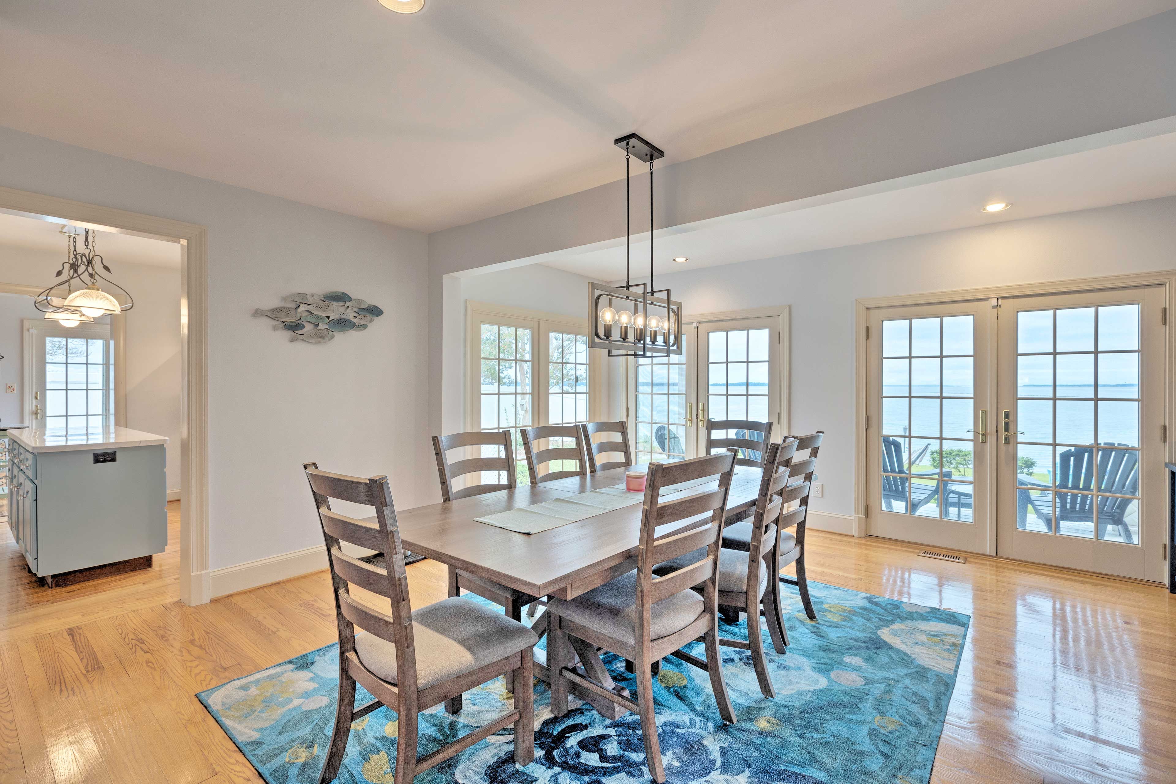 Dining Room | Access to Back Porch | 1st Floor