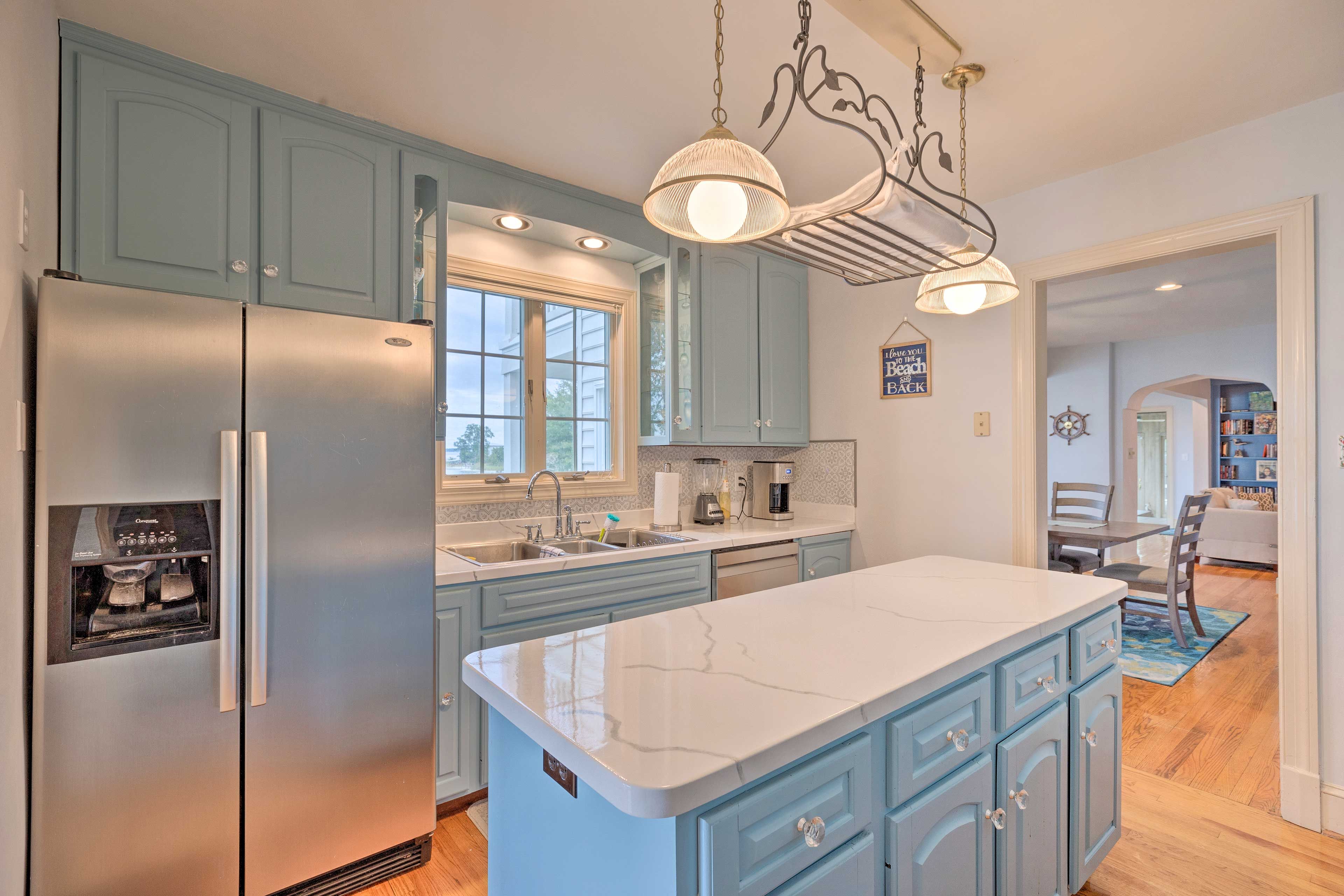 Kitchen | Fully Equipped | Cooking Basics | Dishware & Flatware | 1st Floor