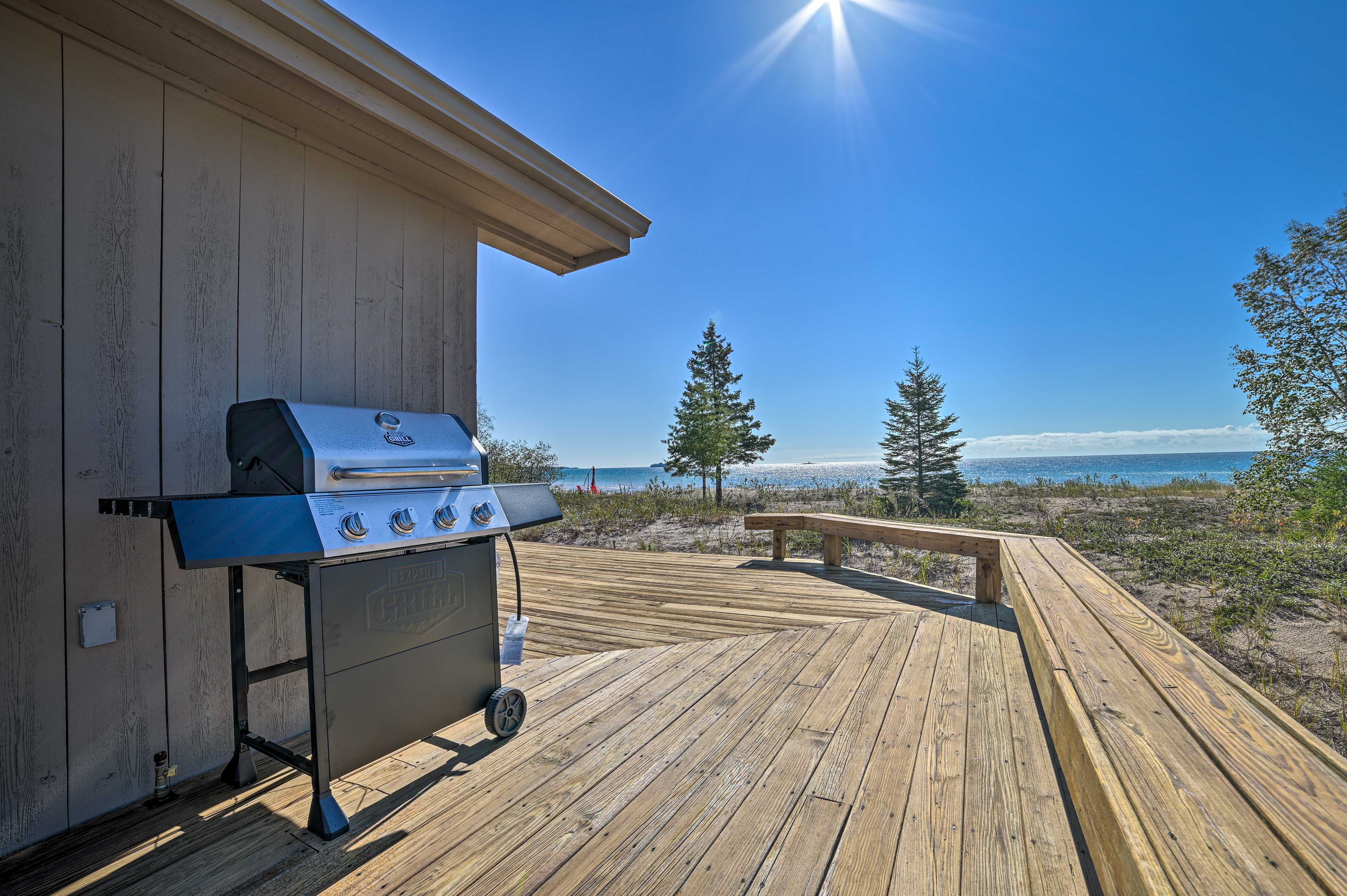 Backyard Deck | Gas Grill