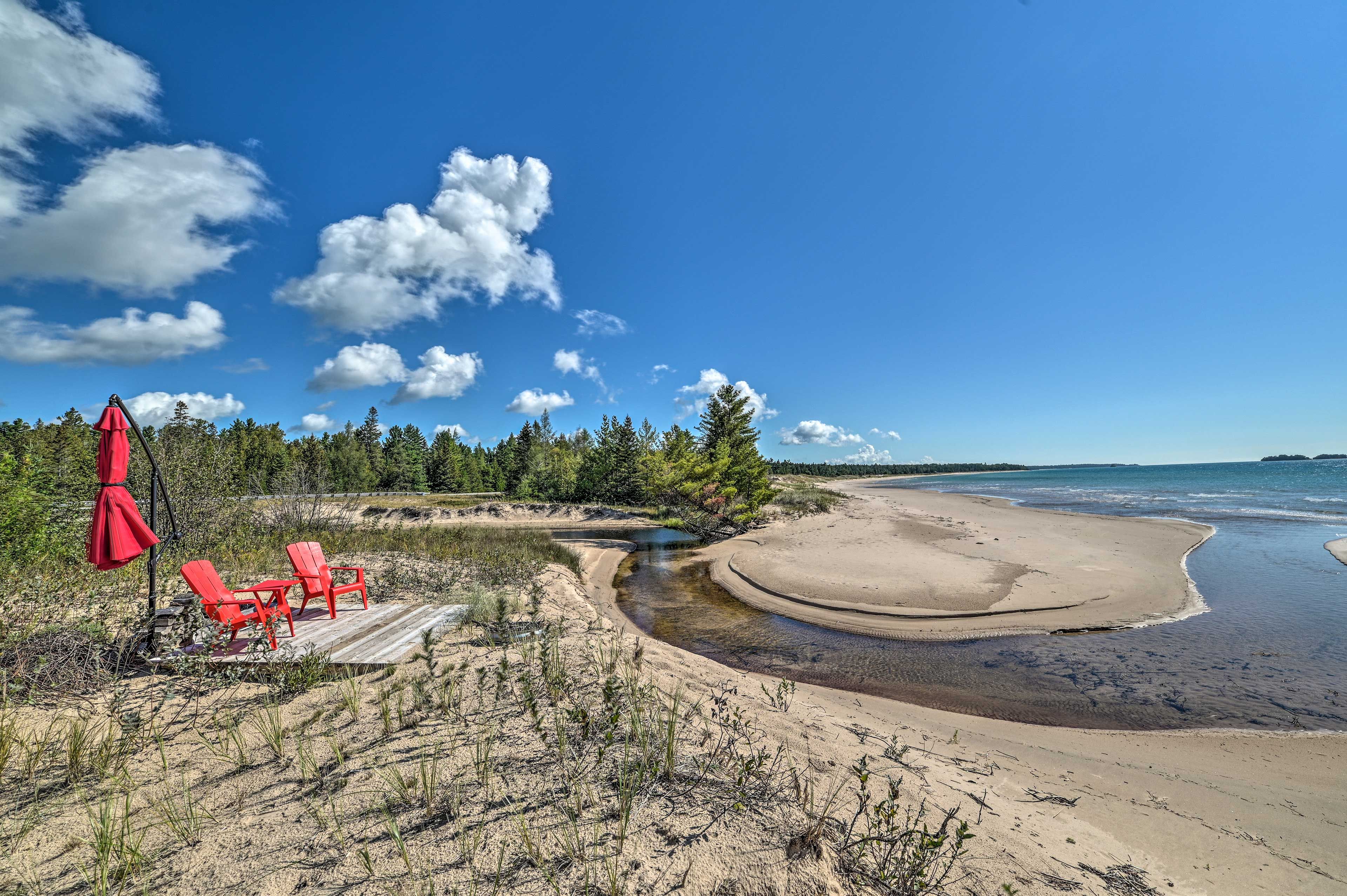 Secluded Backyard Patio | Short Walk from Deck