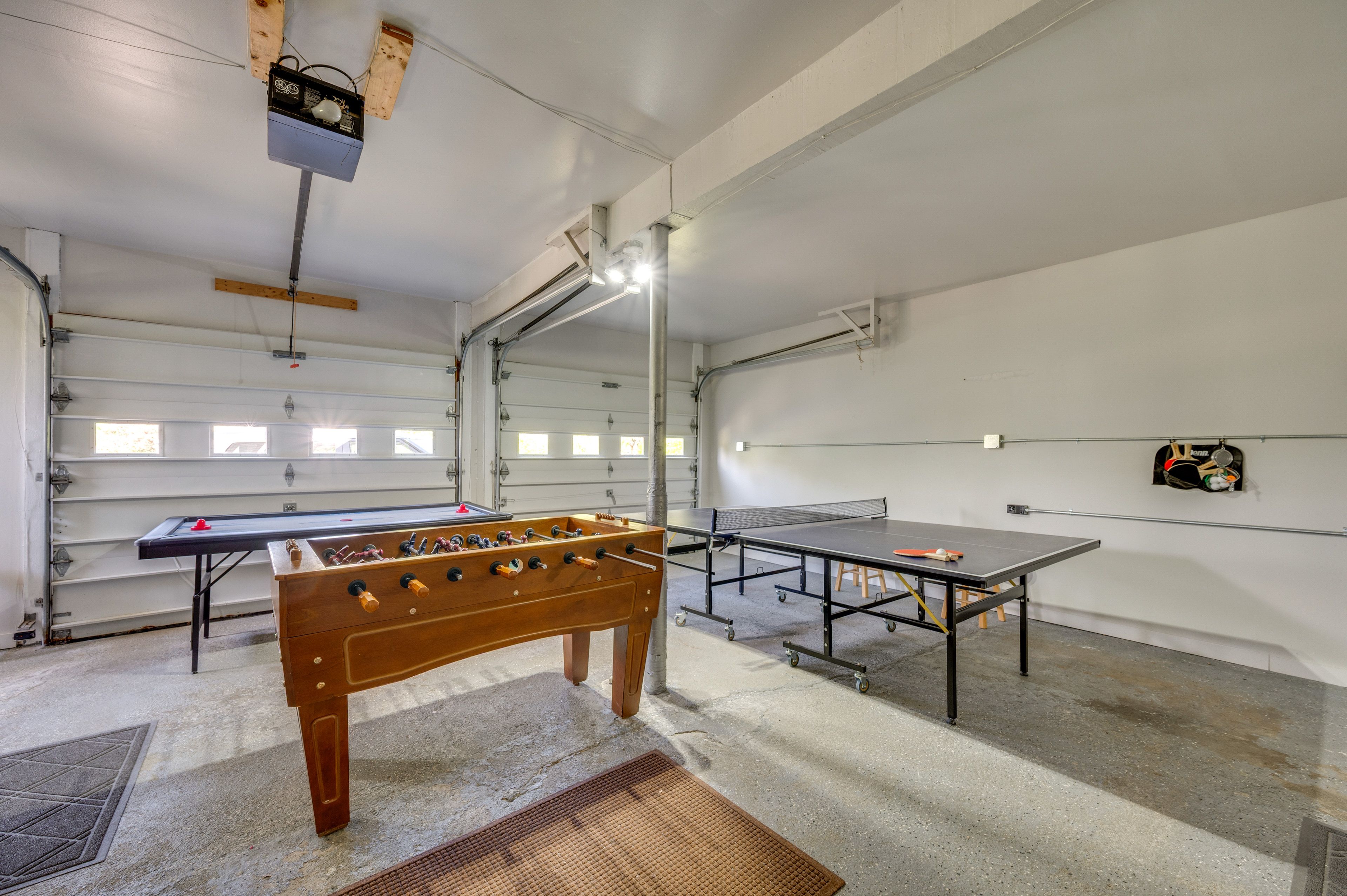 Garage | Foosball | Ping Pong | Air Hockey