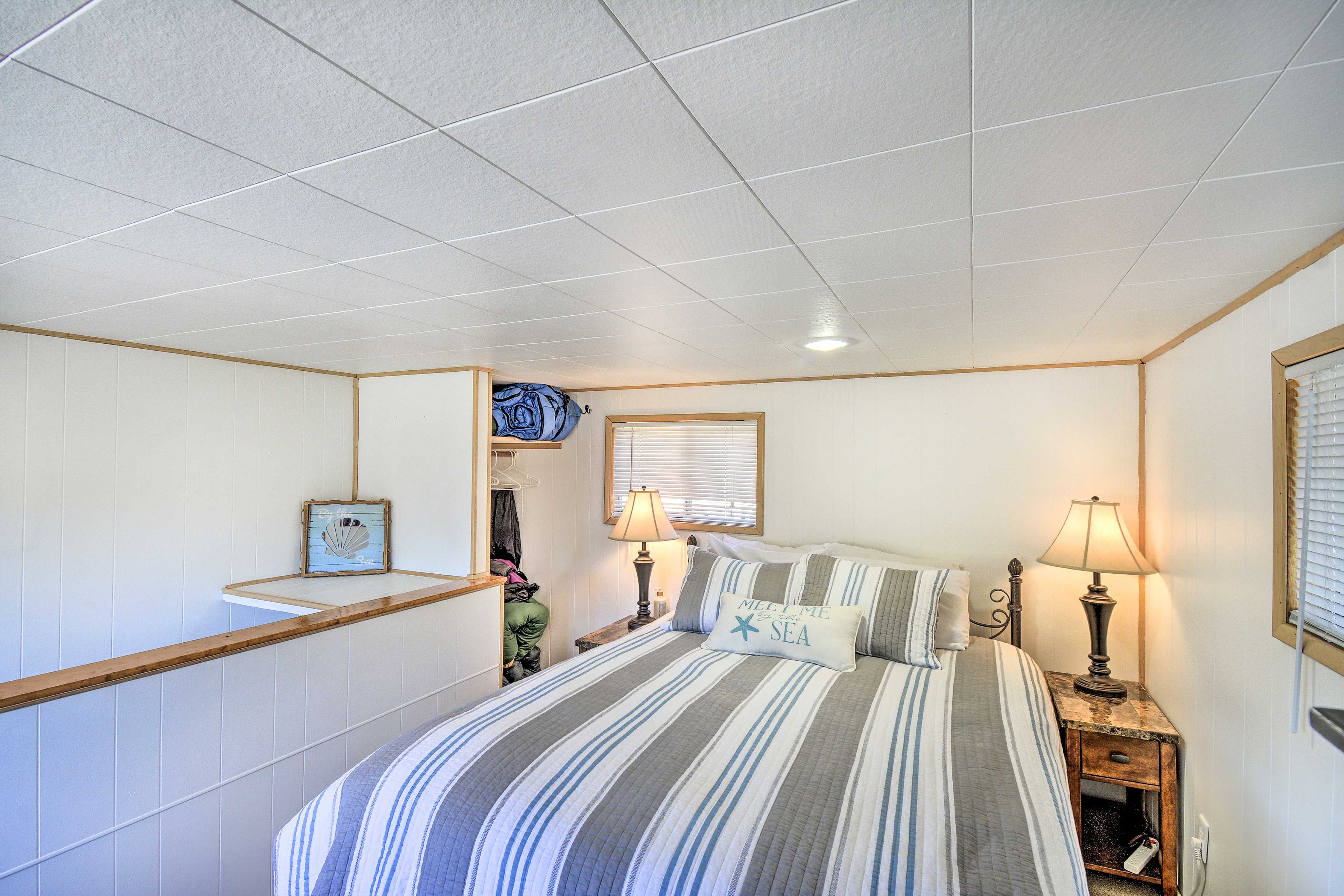 Bedroom 1 | Queen Bed | Second Floor | Linens Provided