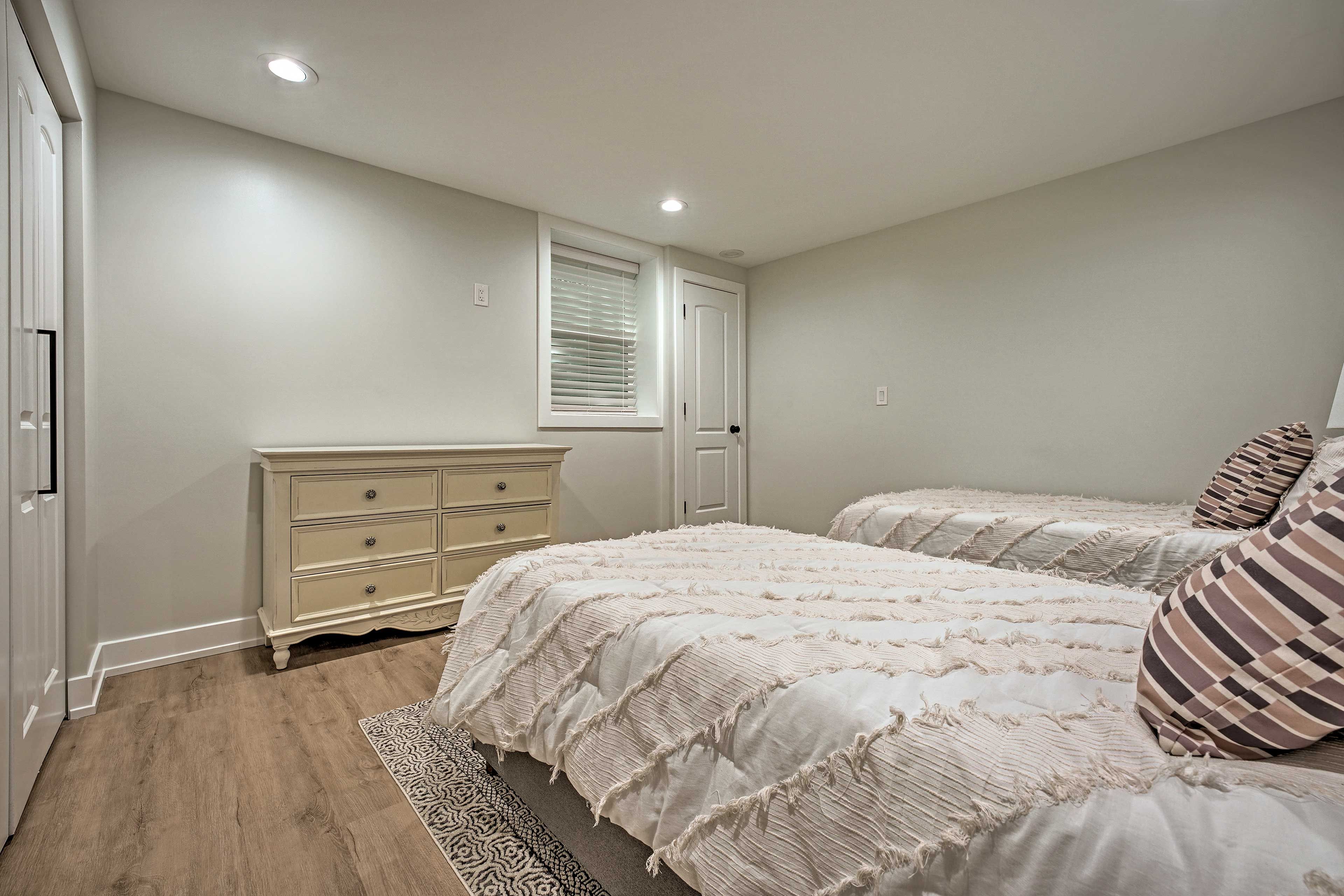 Bedroom 6 | 2 Twin Beds | Lower Level