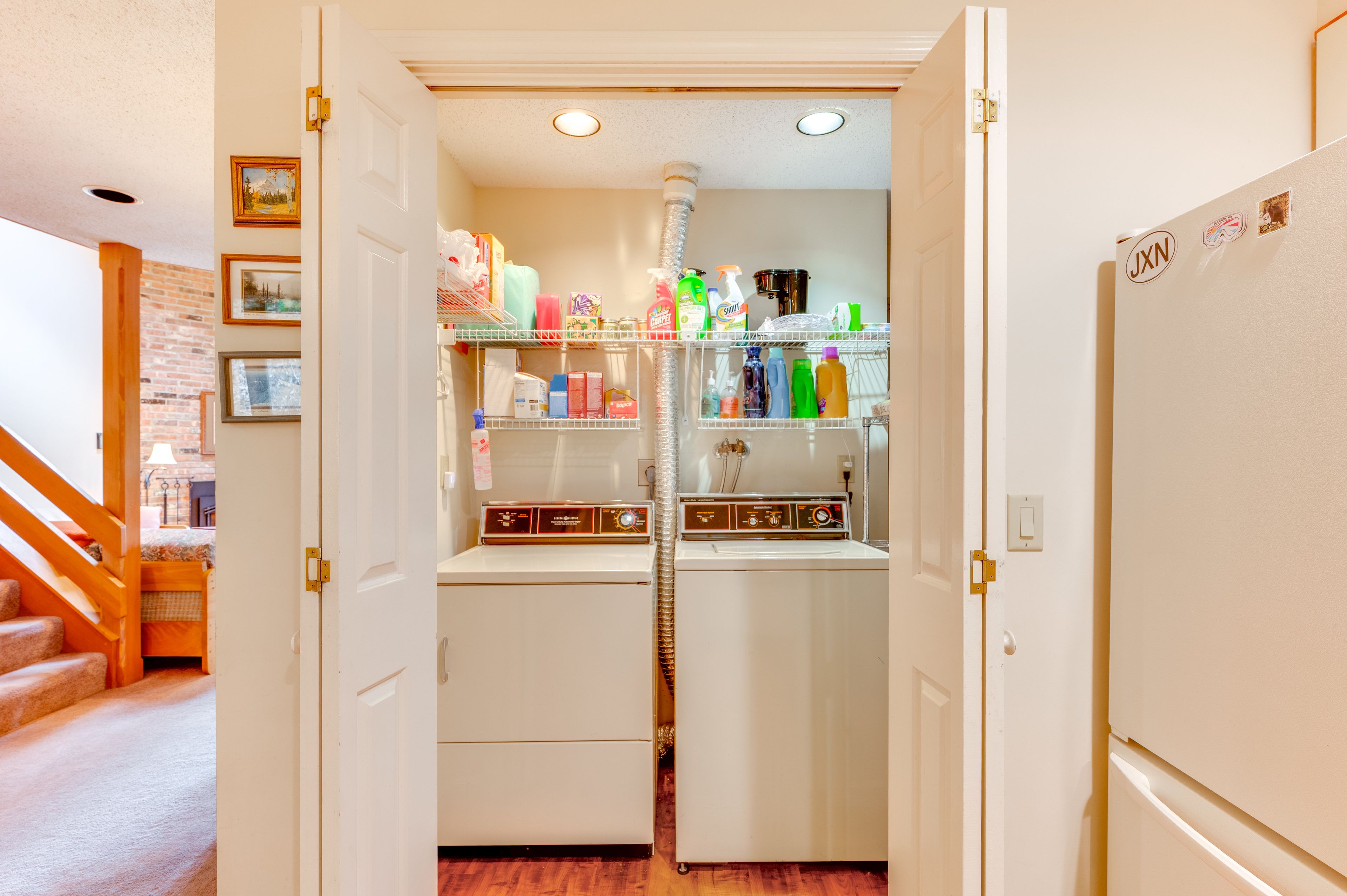 In-Unit Laundry | Access via Kitchen | Laundry Detergent