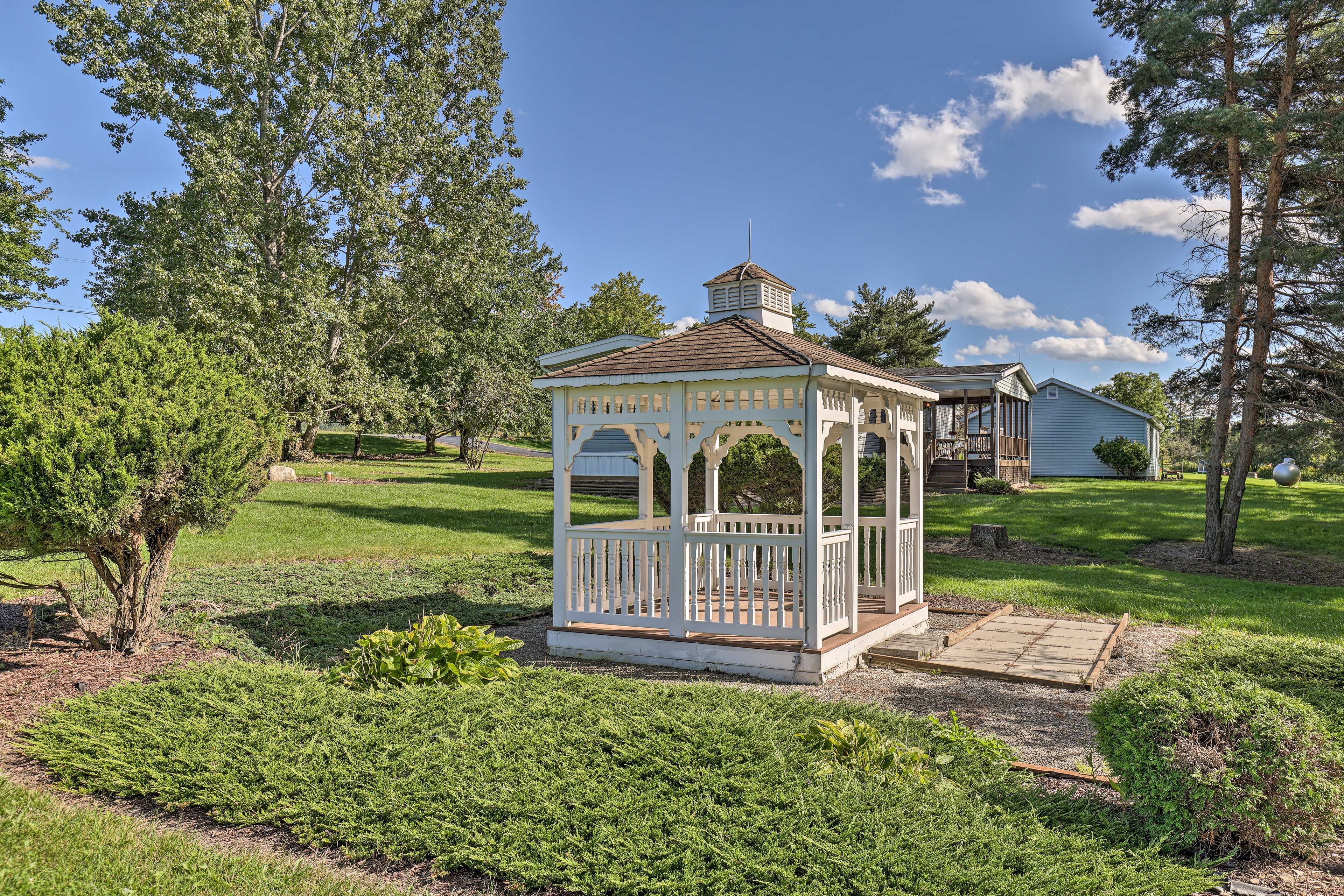 Spacious Yard | Gazebo