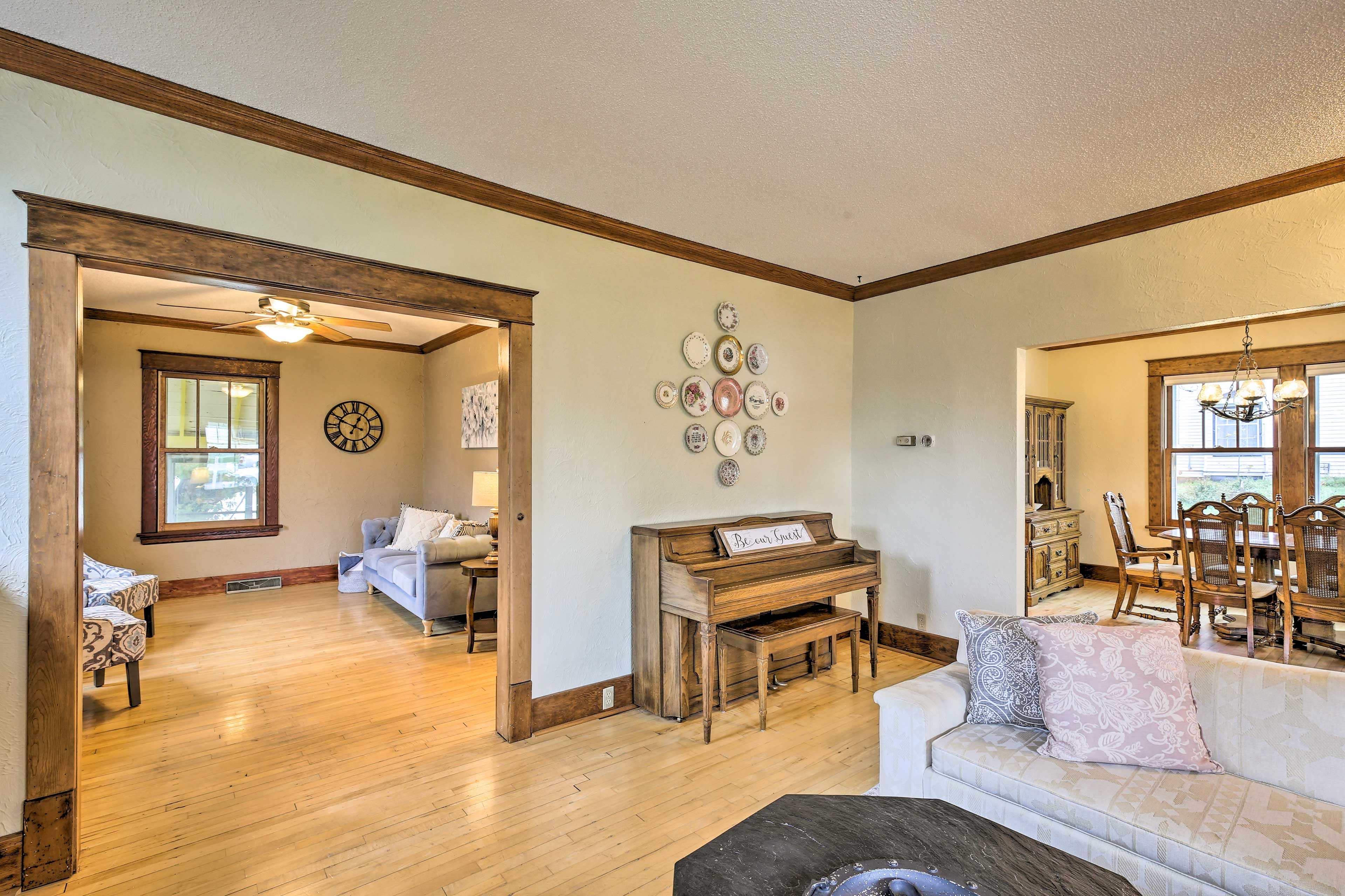 Living Room | Main Level | Central Heat & A/C