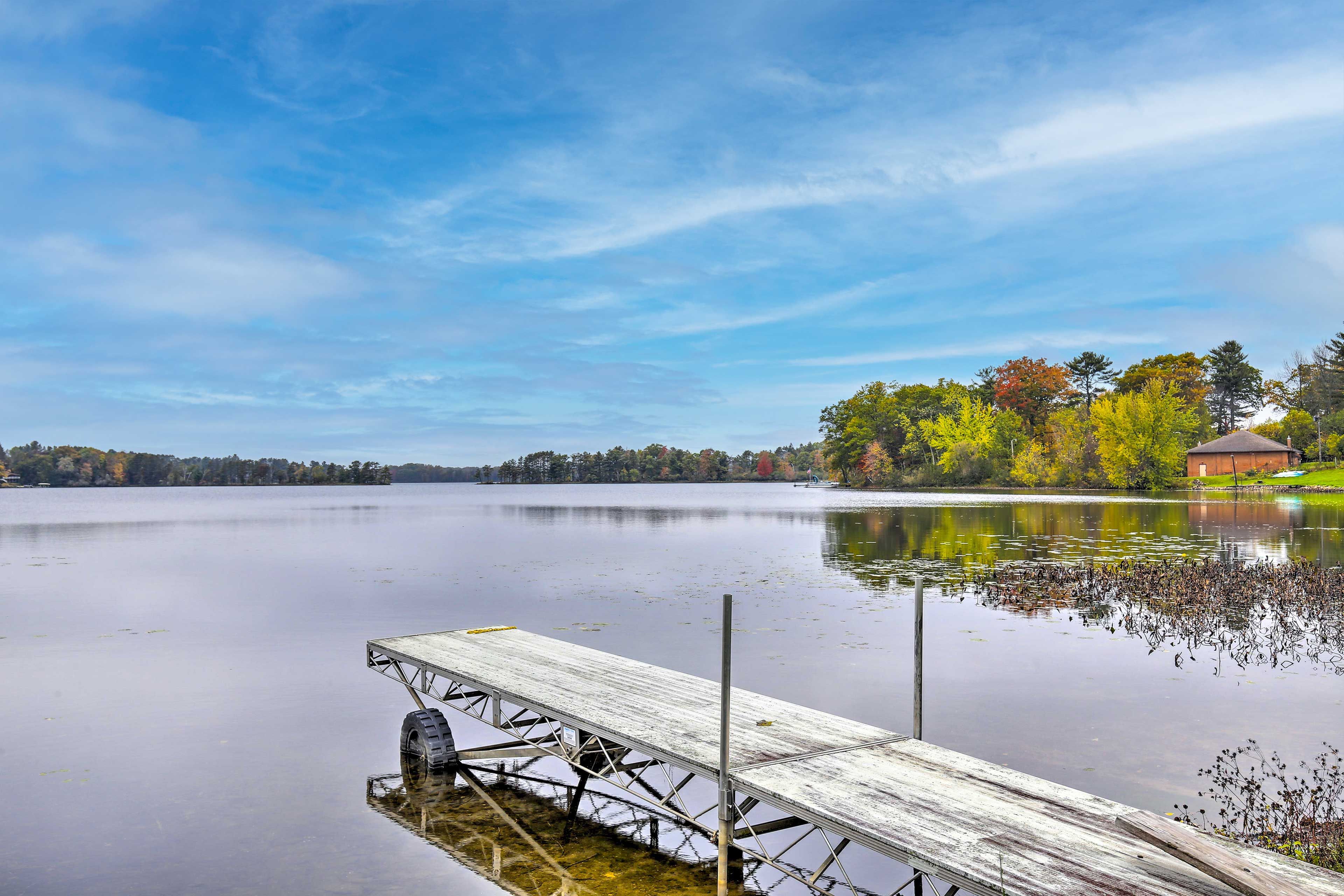 Beaver Dam Lake | Seasonal 20-Foot Boat Dock