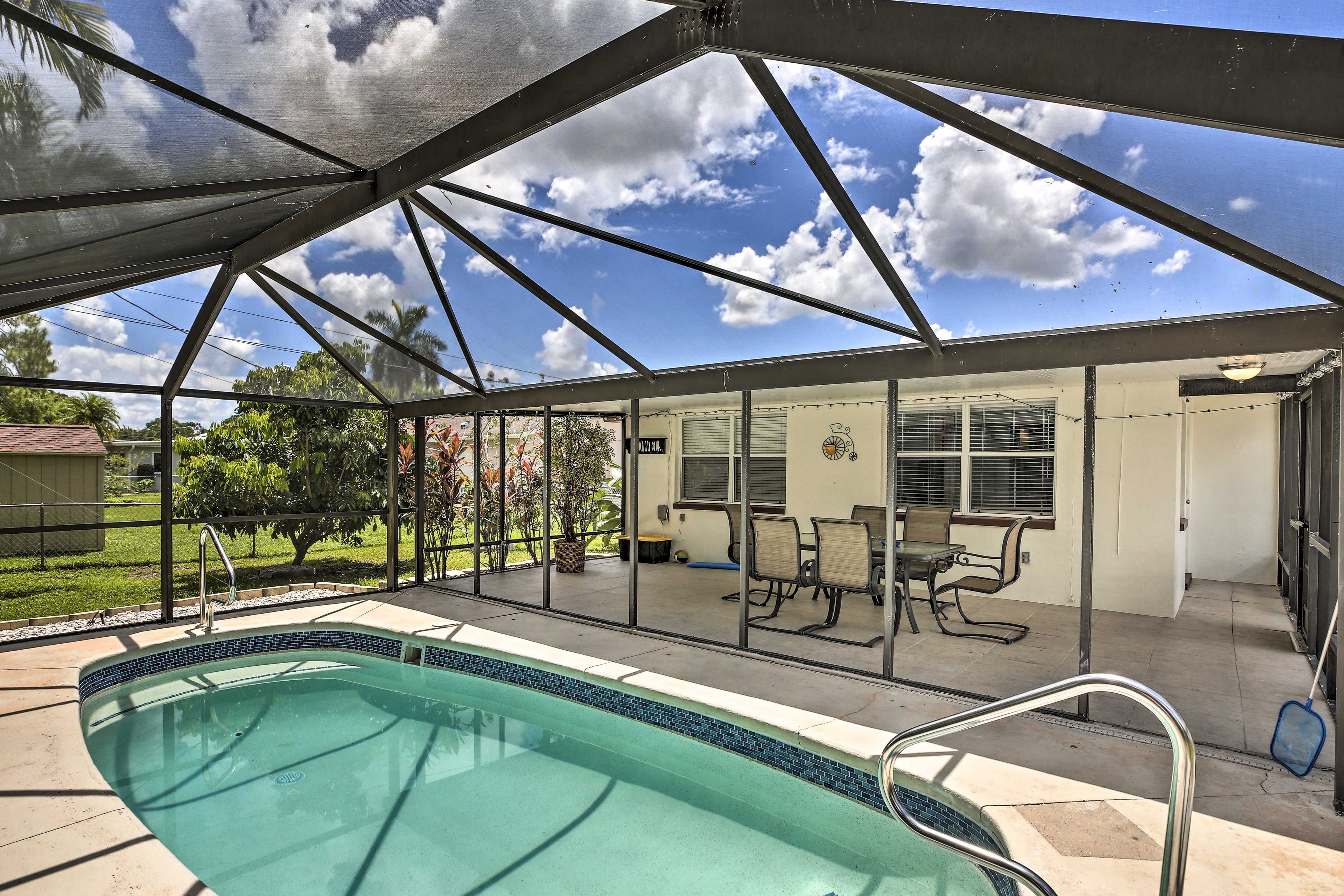 Screened Lanai | Newly-Installed Pool