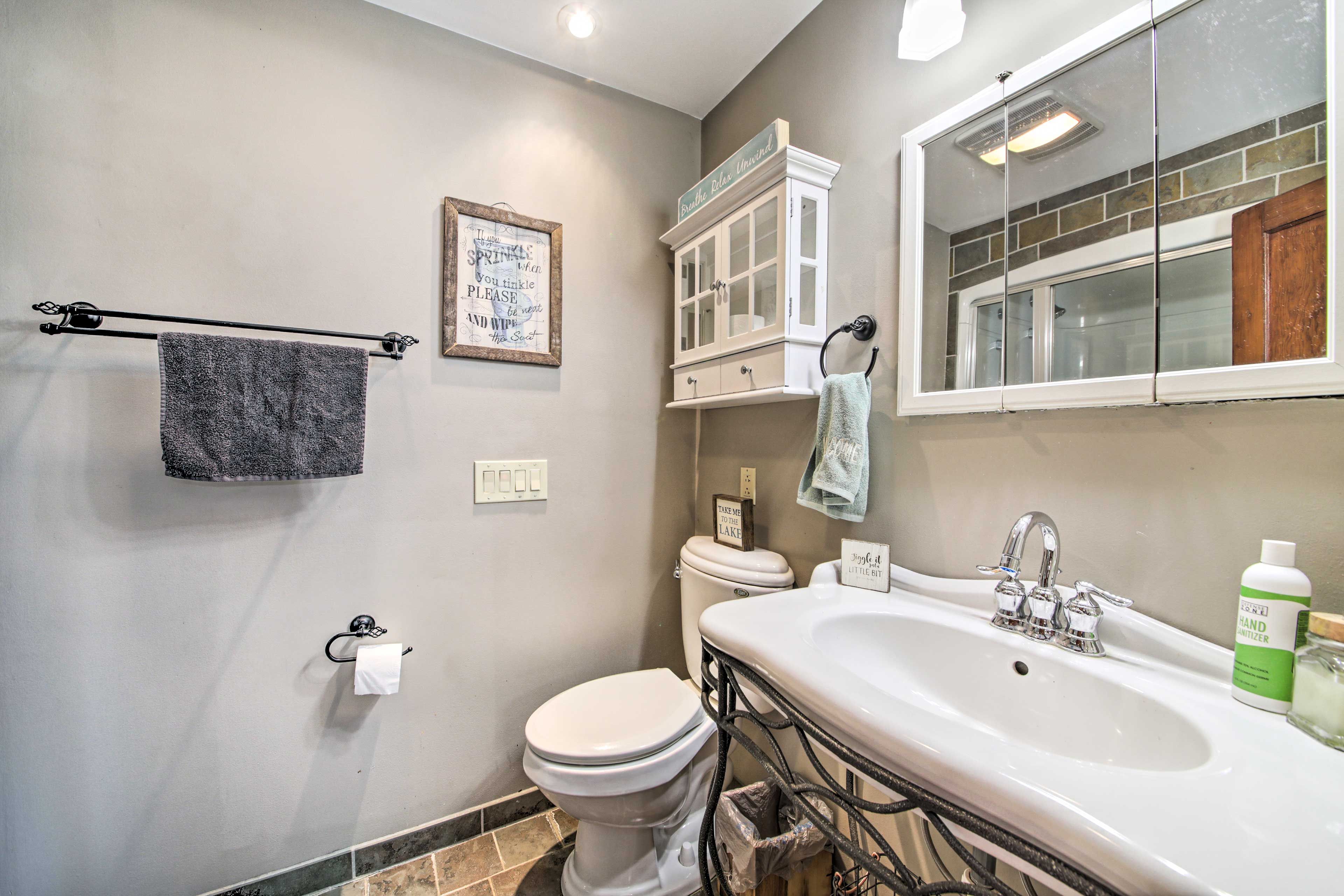 Full Bathroom | Ground Floor | Stairs Required