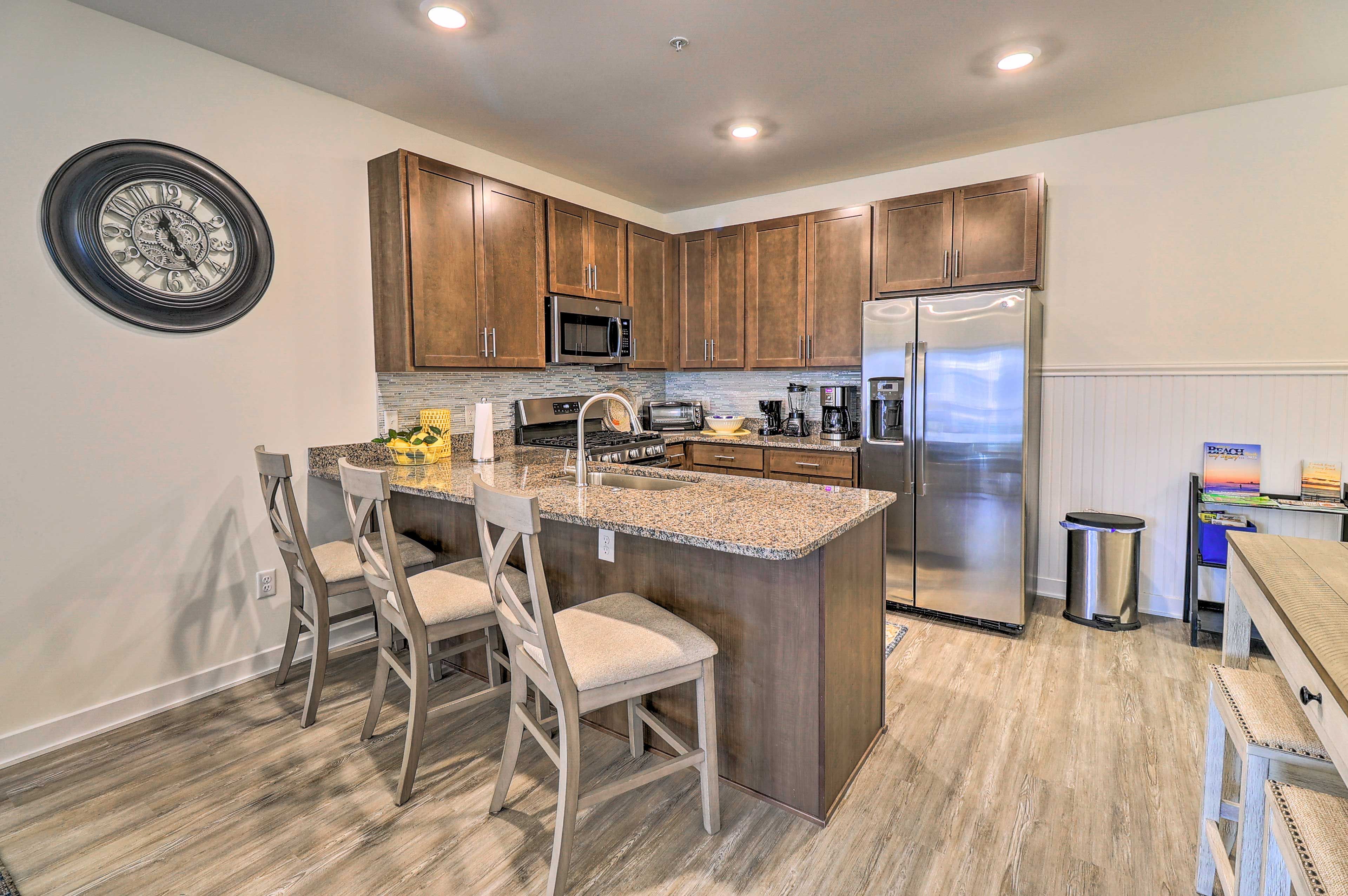 Fully Equipped Kitchen | Cooking Basics Provided