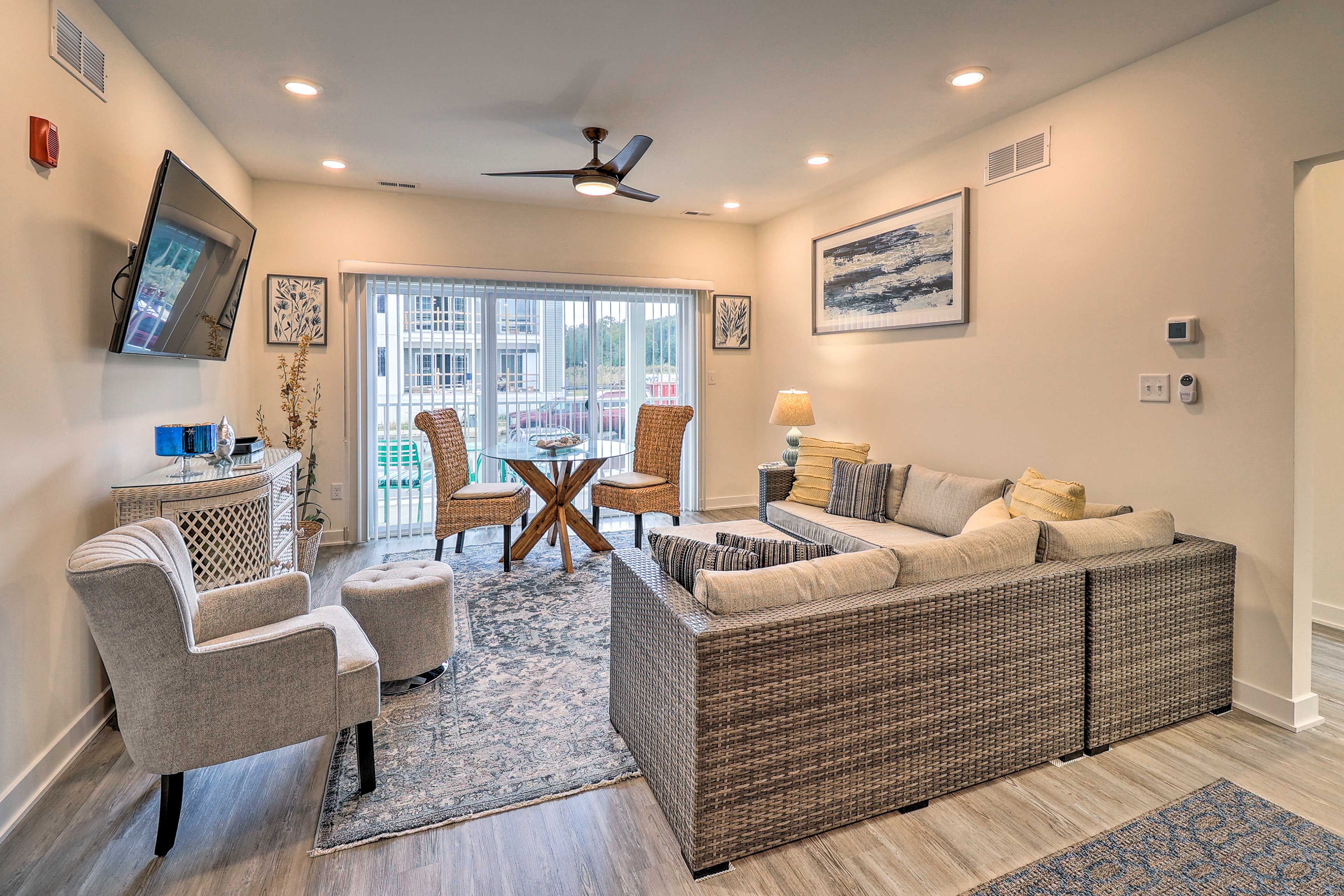 Living Room | Central Heating & A/C