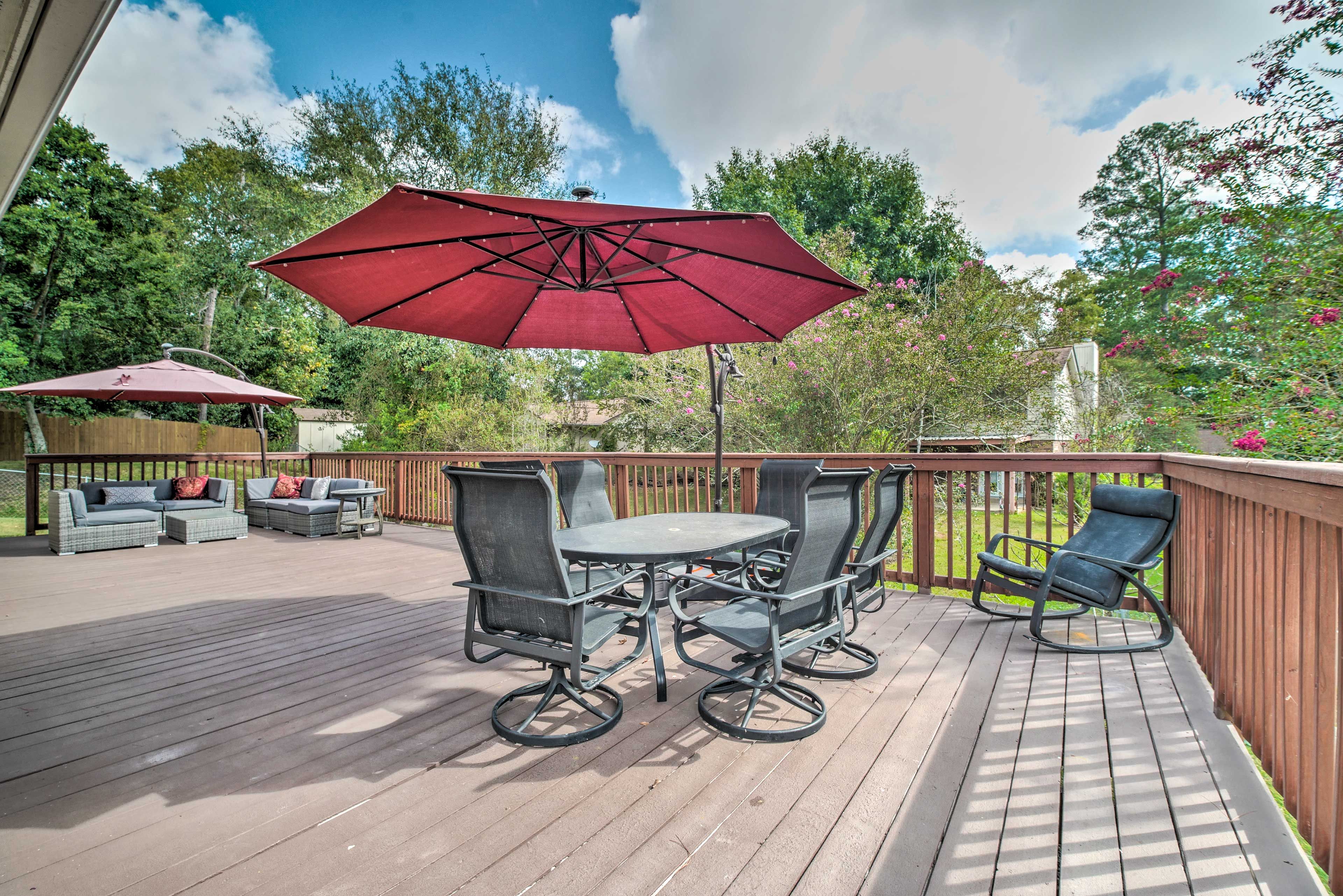 Private Deck | Exterior Security Camera
