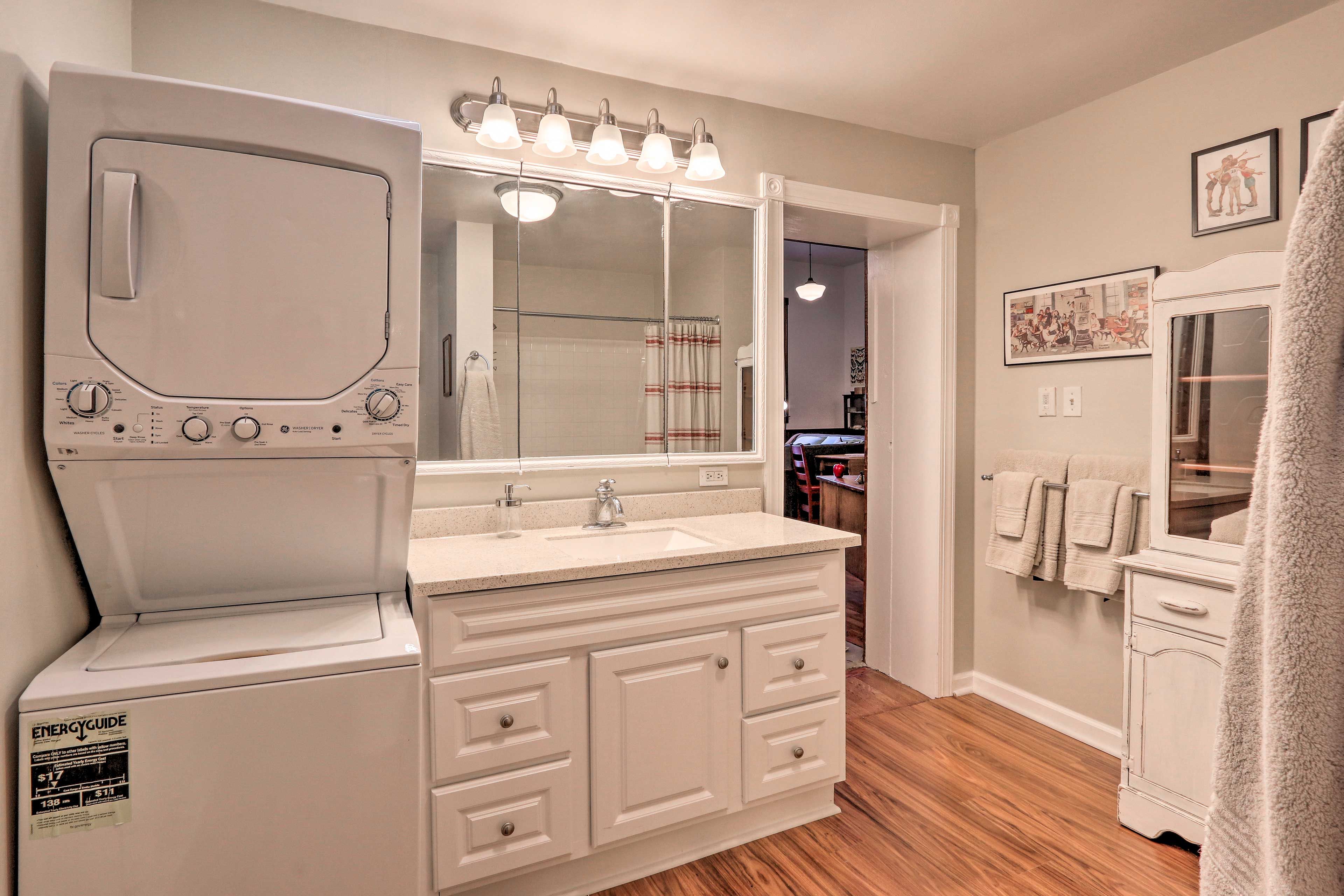 Full Bathroom | In-Unit Laundry