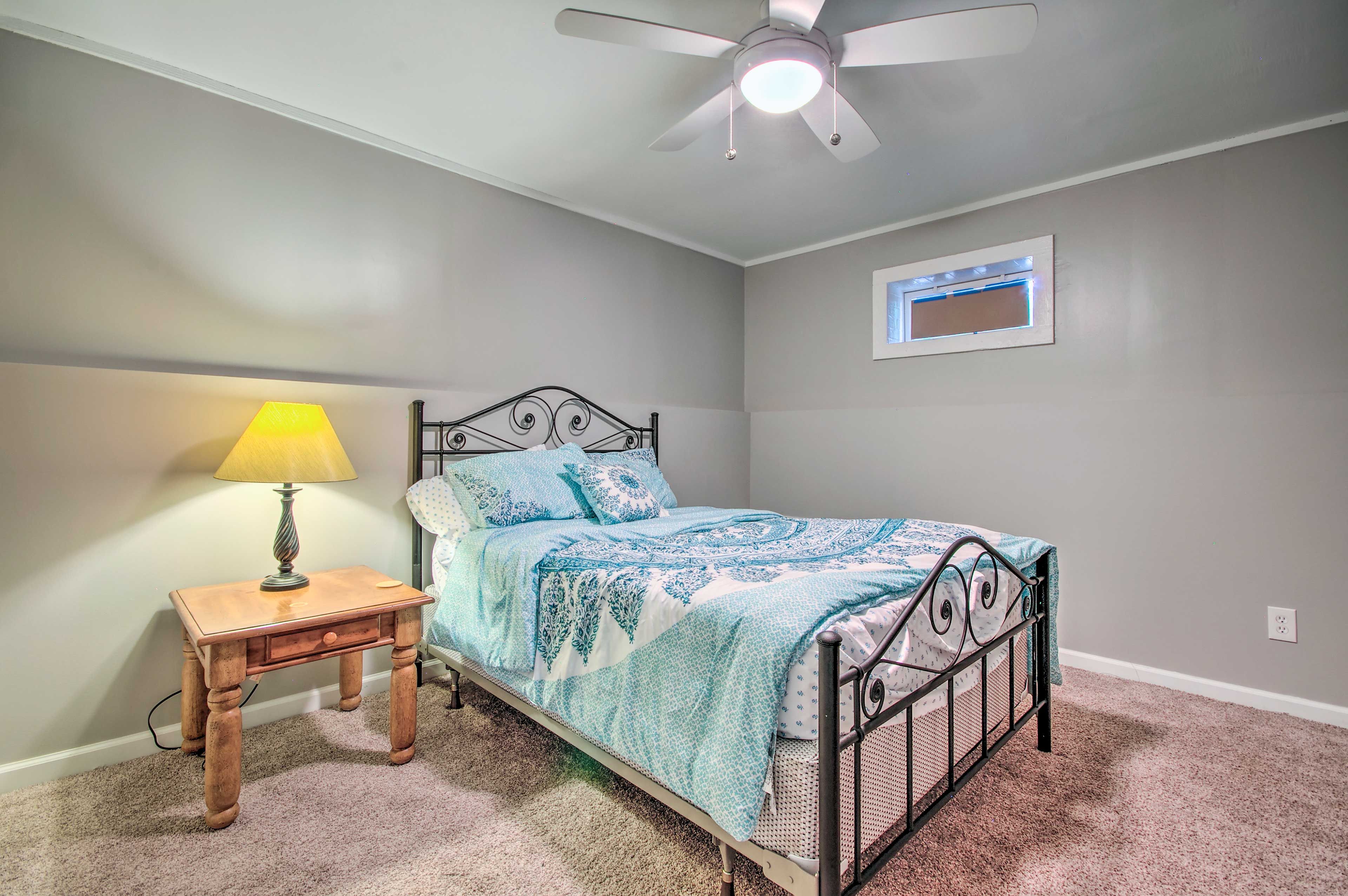 Bedroom 1 | Full Bed | Linens Provided
