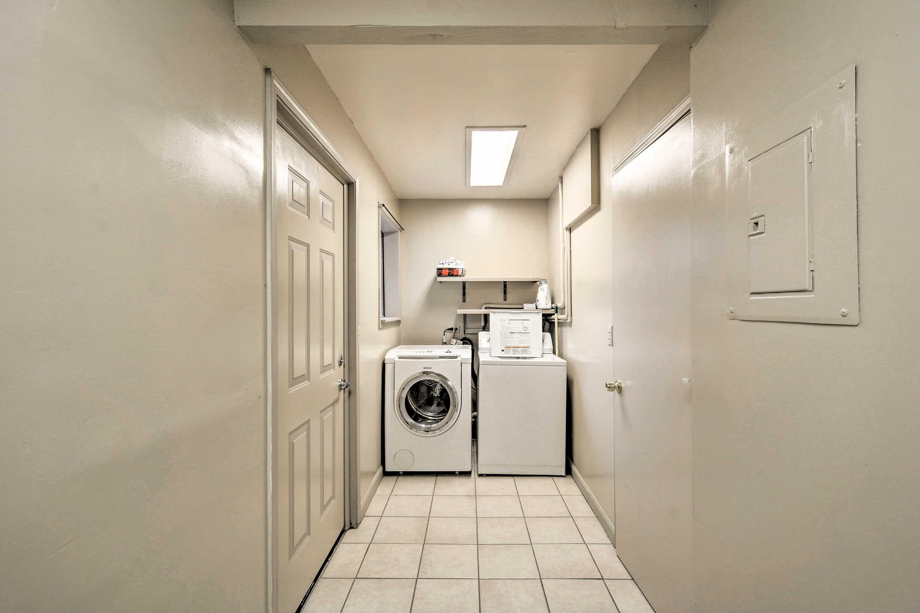 Laundry Room | Detergent Provided