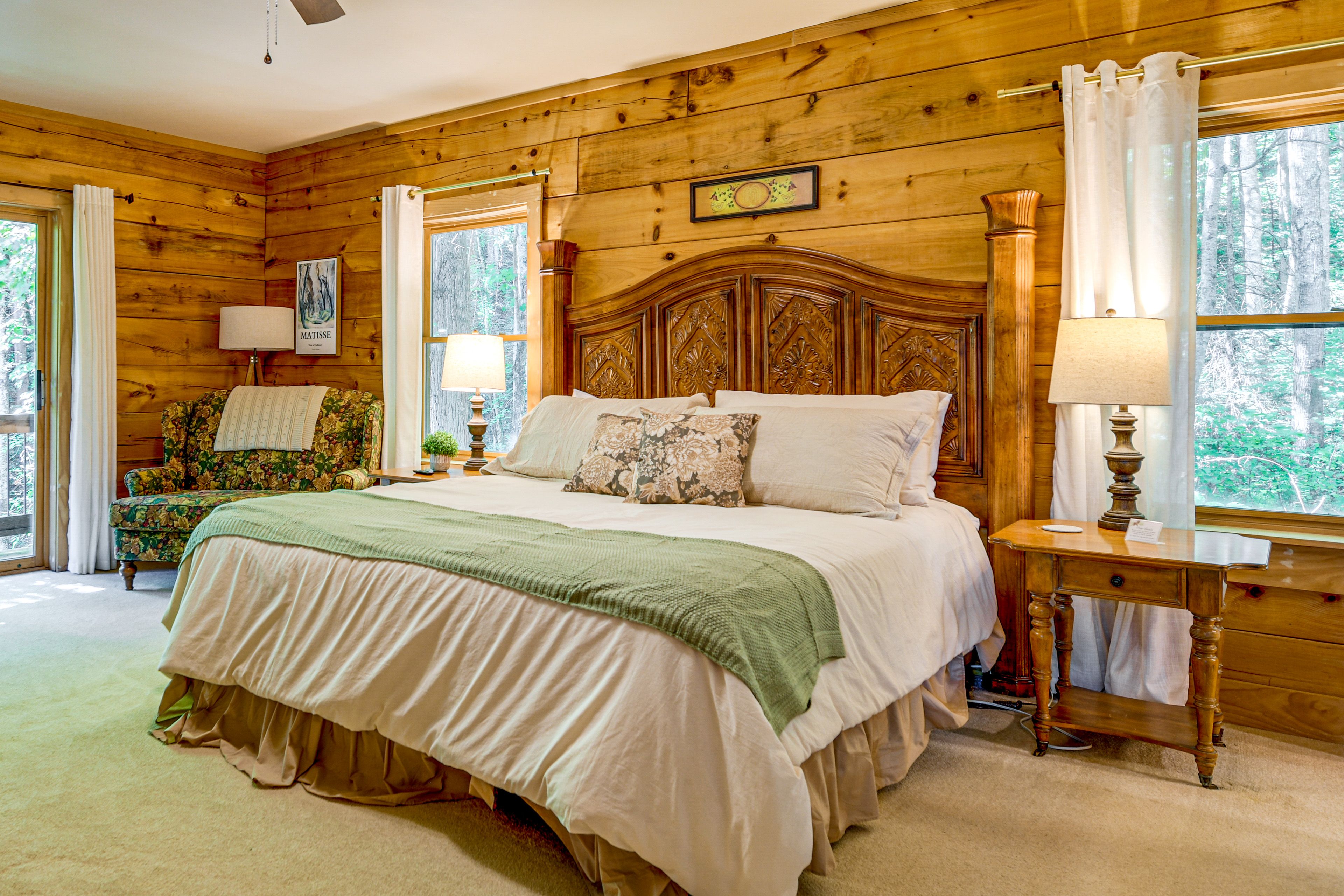 Bedroom 1 | King Bed | Twin Bed w/ Twin Trundle | 1st Floor