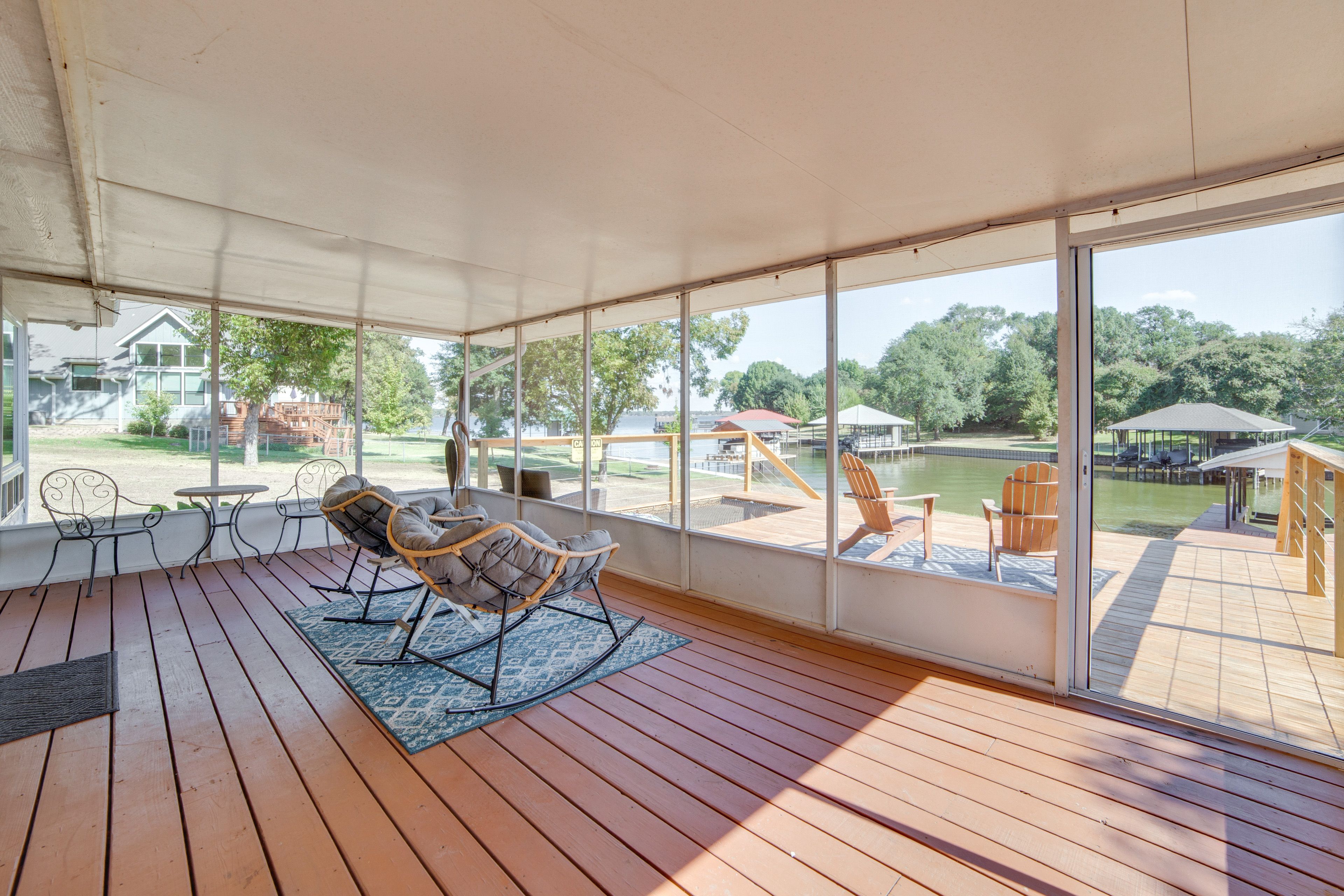 Mabank Vacation Rental | 3BR | 2BA | Step-Free Access | 1,632 Sq Ft