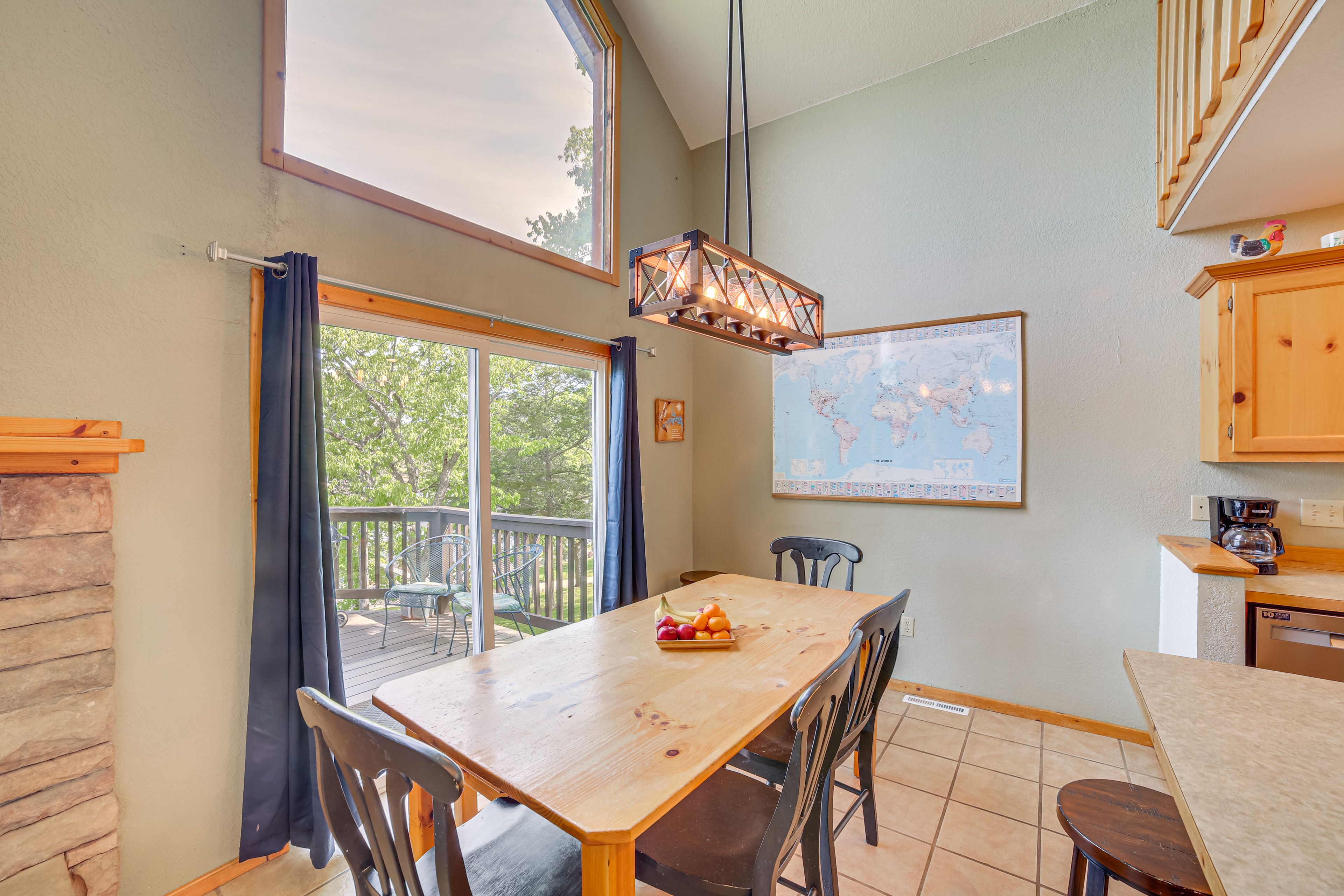 Dining Area | Dishware & Flatware Provided | 1st Floor