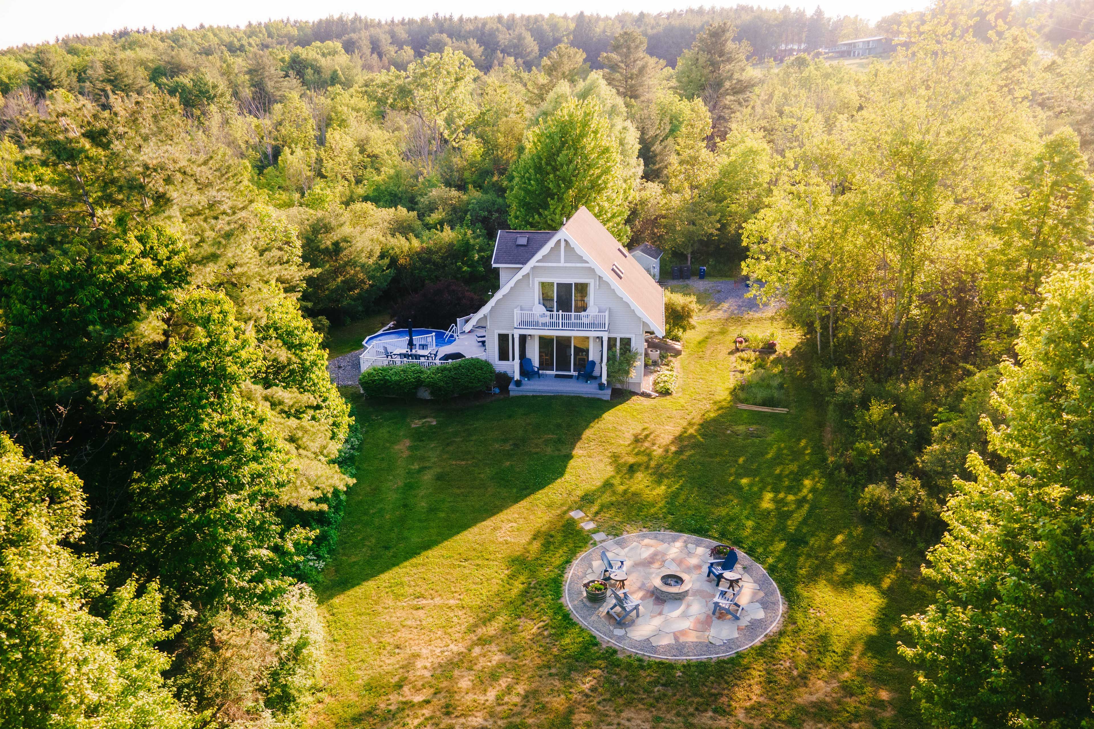 Hammondsport Vacation Rental | 3BR | 2BA | 1,400 Sq Ft | Stairs Required