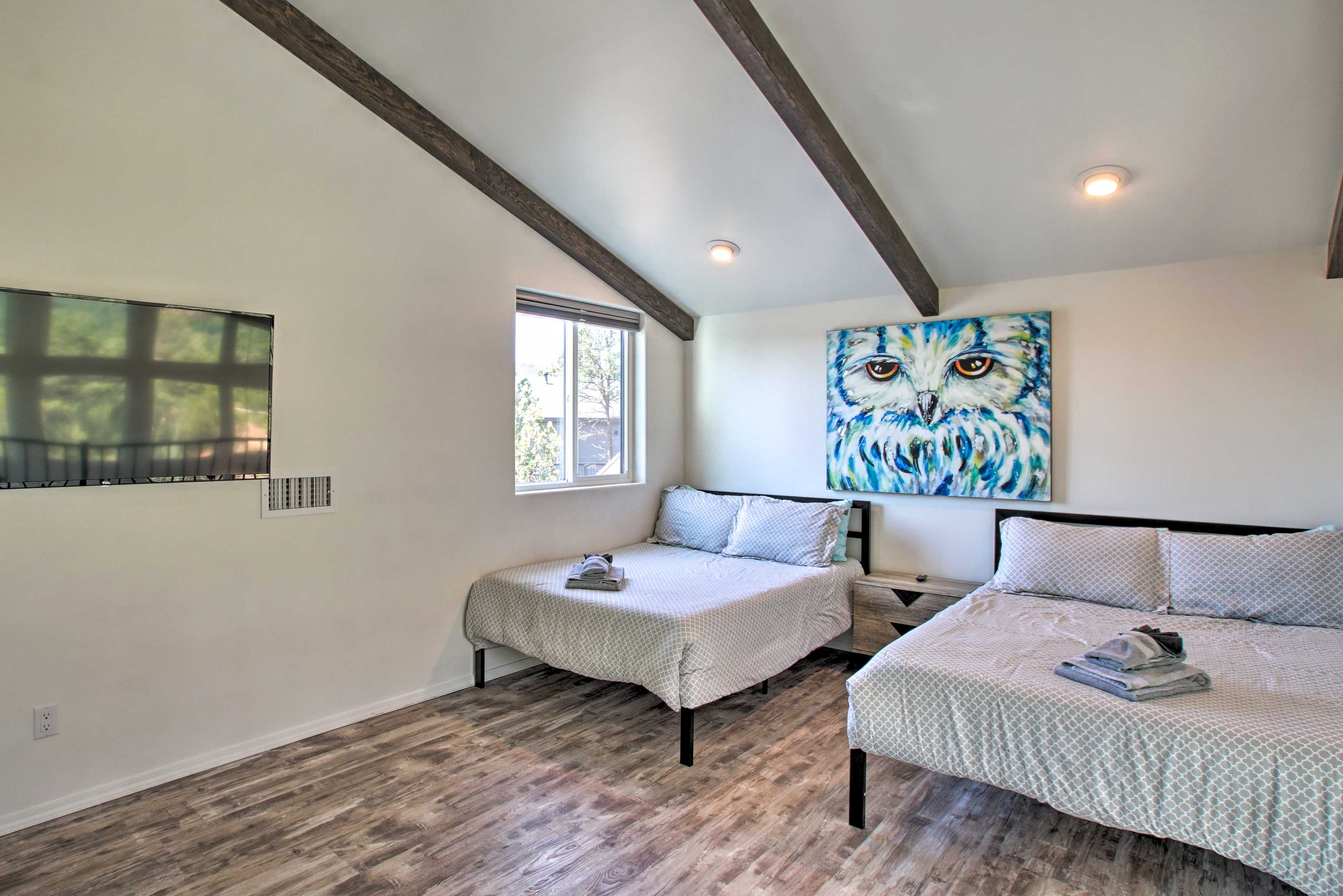 Bedroom 3 (Loft) | 2 Full Beds